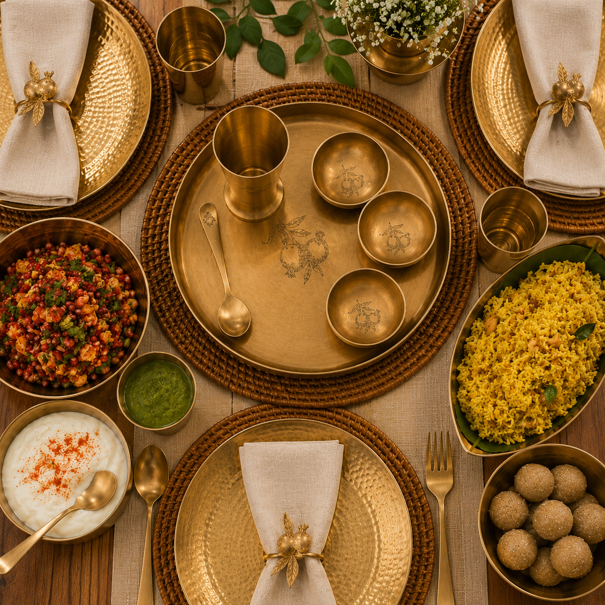 How to Style Your Dining Table with the Ambi Home Bahaar Collection