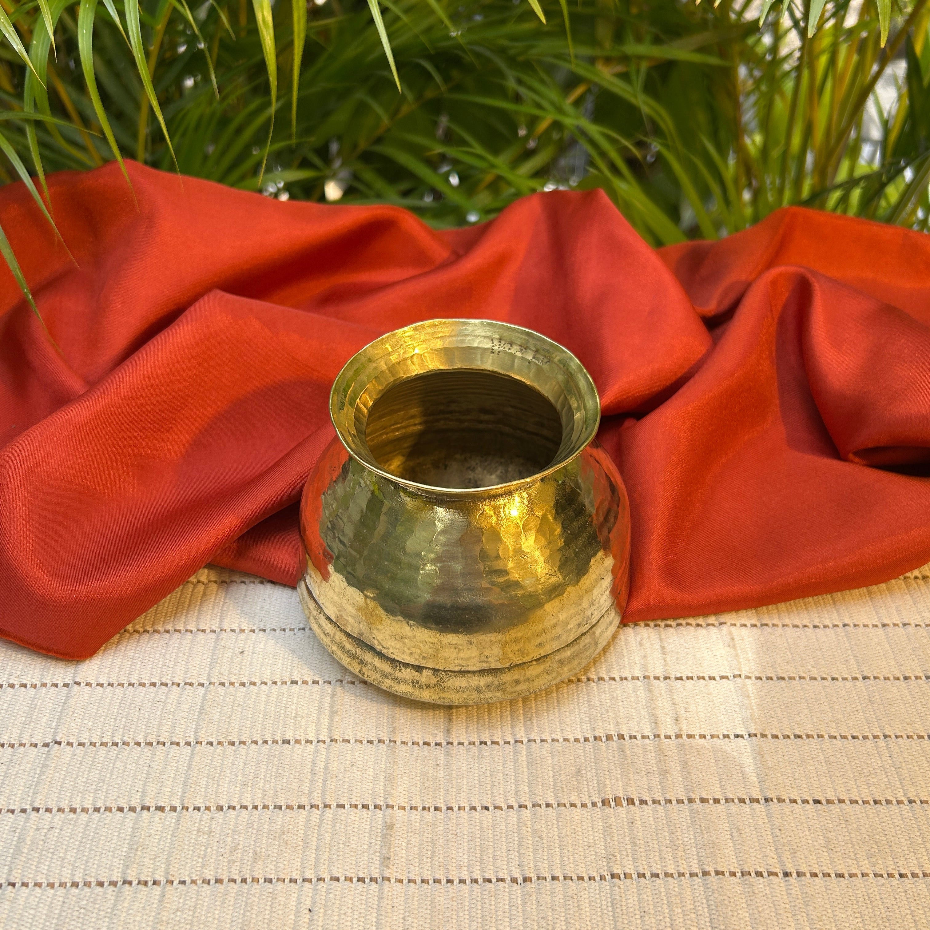 Vintage Brass Water Pot (Mataka)