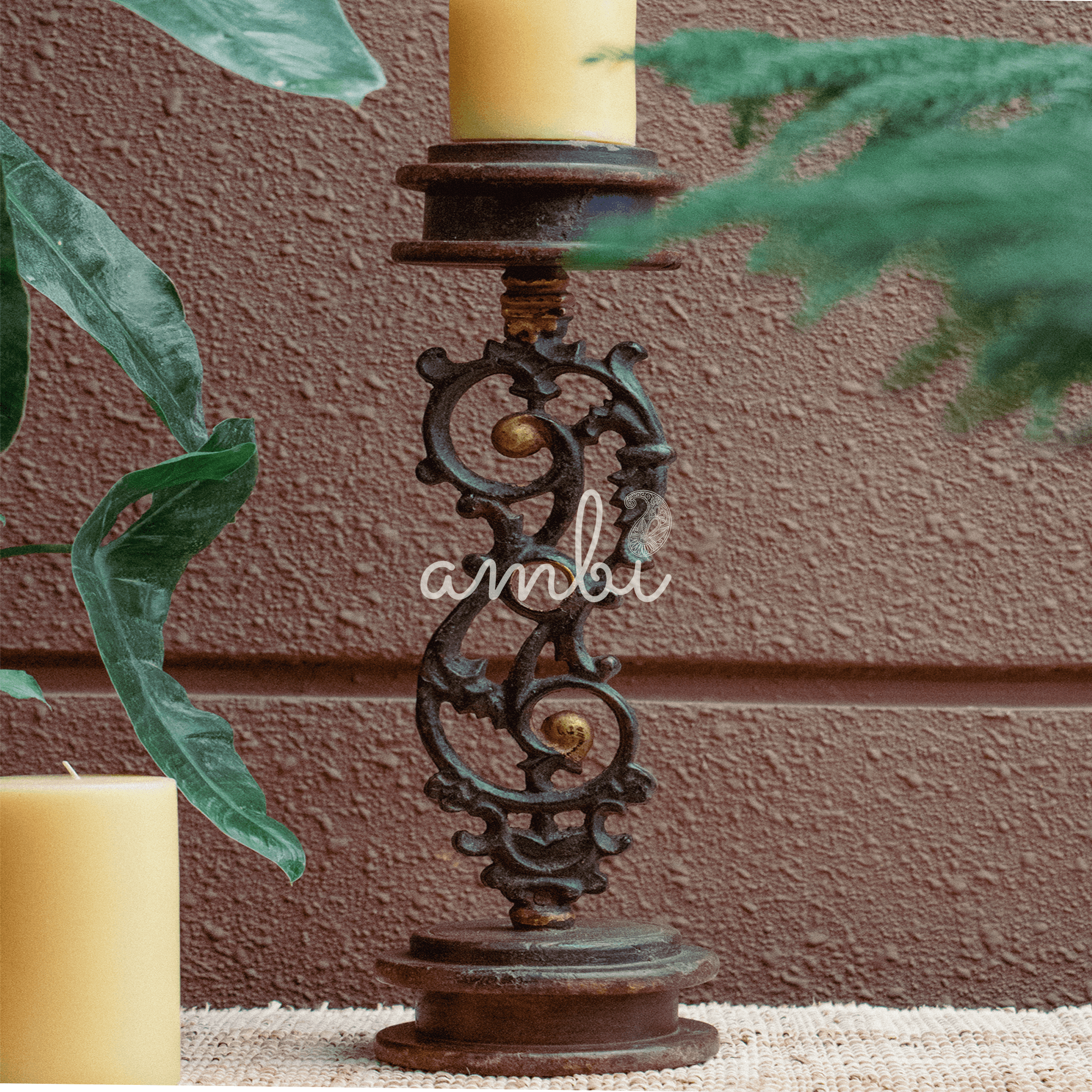 Vintage Candle Stand