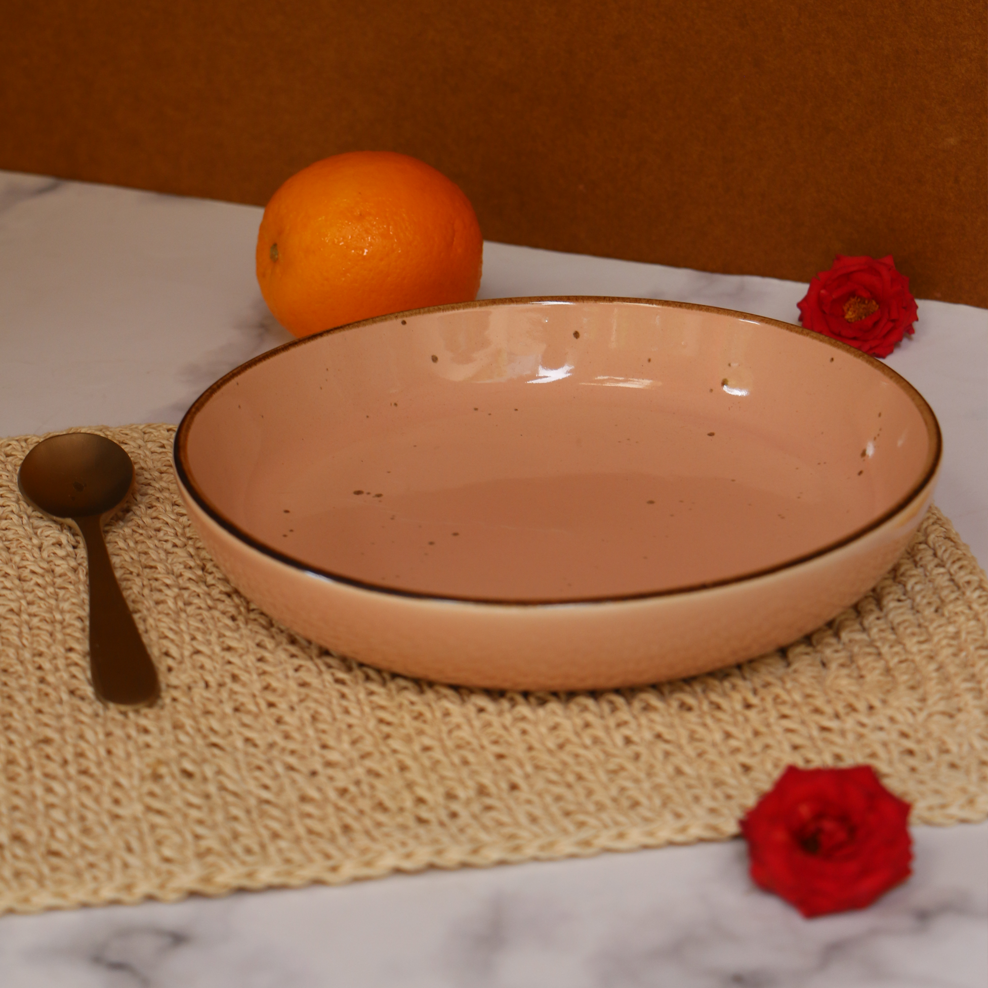 Ambi Ceramic Pasta Platter 9 inch