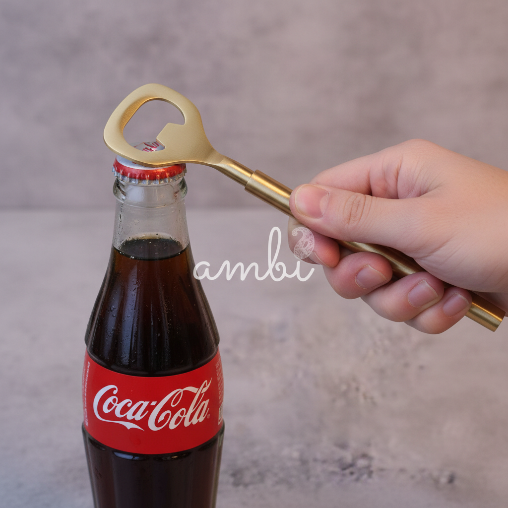 Ambi Pure Brass Classic Bar Bottle Opener