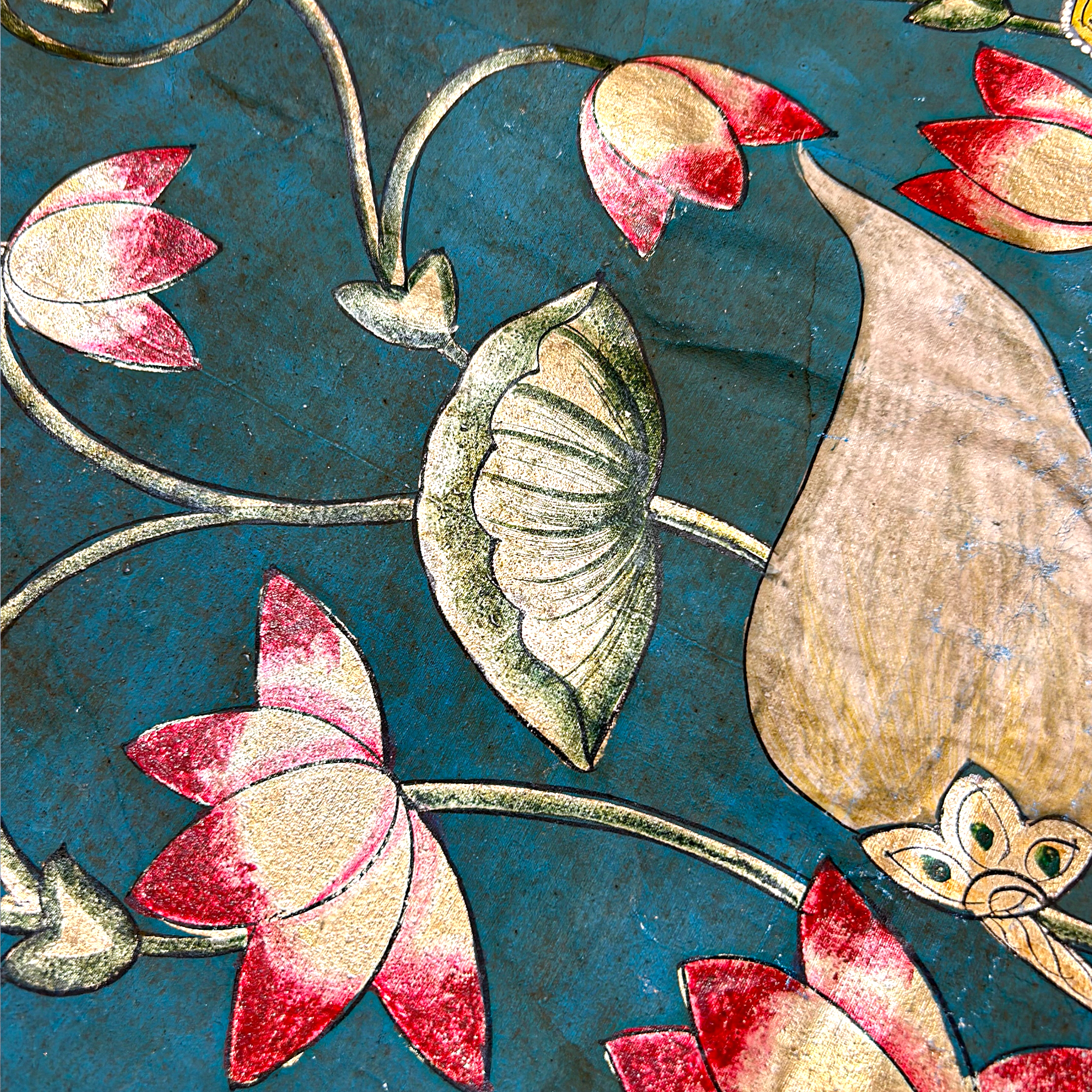 2025 - Pichwai Art - Handmade Sharath Utsav Shreenathji Pichwai Painting