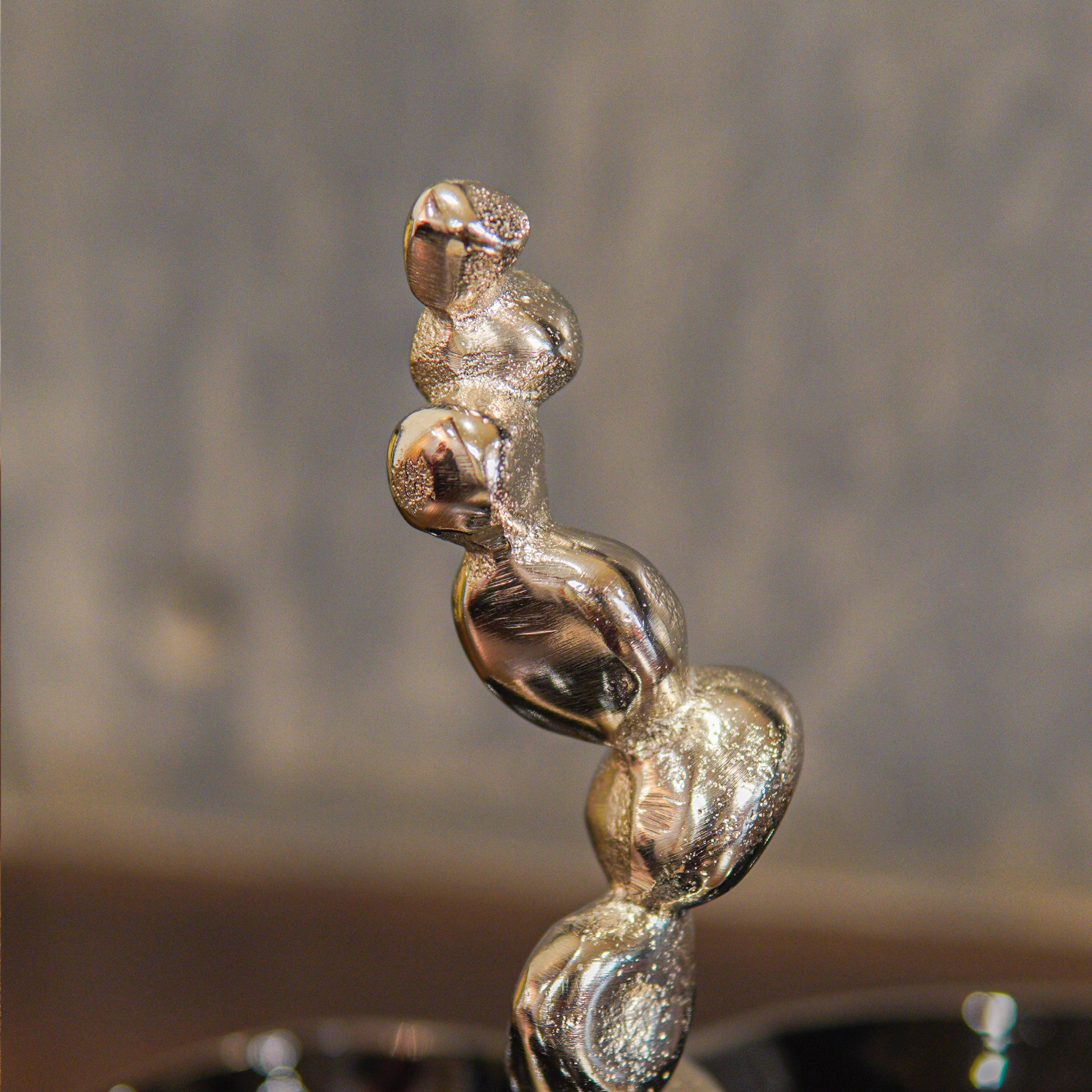 Elegant and Stylish Black Nickel Pure Brass 3 Dry Fruit Bowl Set