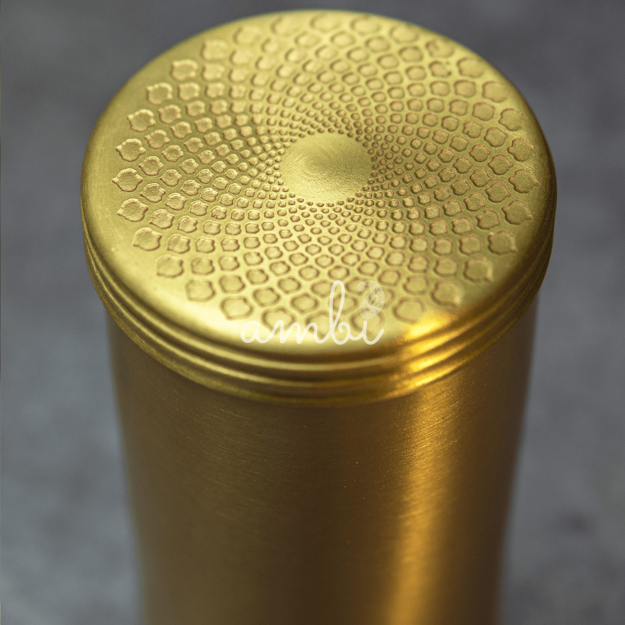 Pure Brass Storage Spice Box 4 Inch - Set of 2 boxes