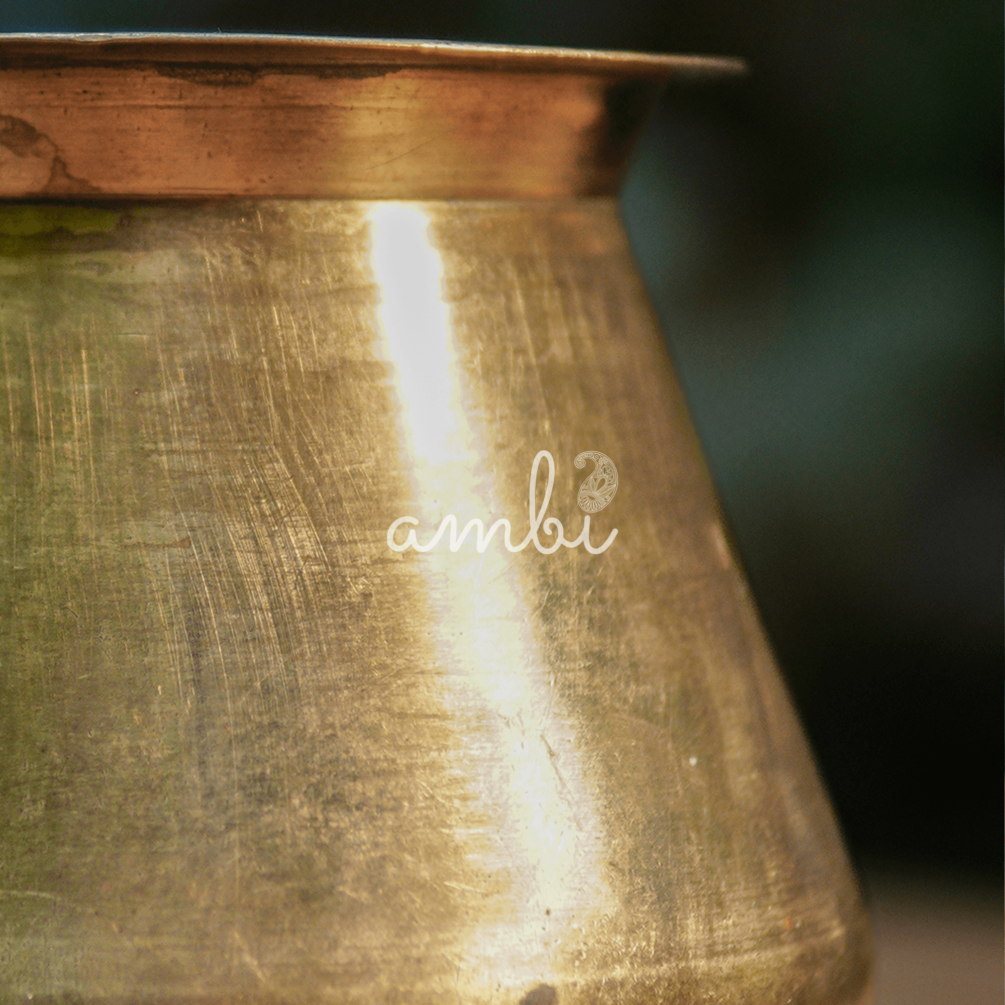 Handcrafted Vintage Brass Lota