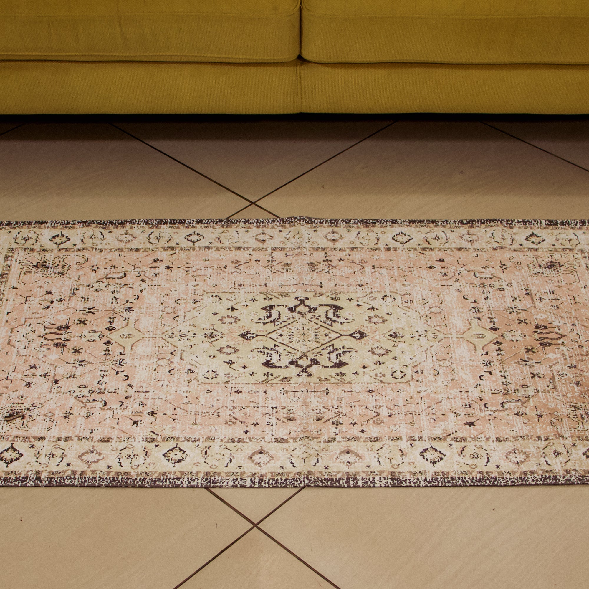 On Sale  - Classic Woven Durrie / Bed Side Rug featuring Sophistication 2.5 X 6 Ft