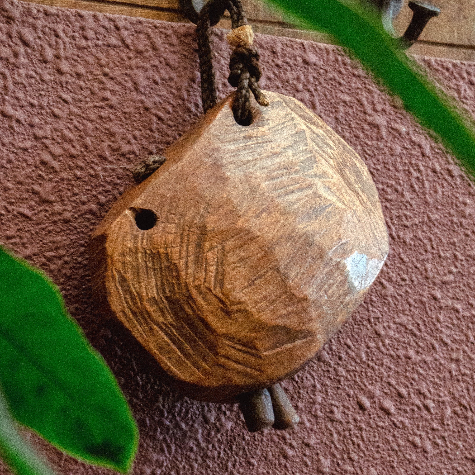 Vintage Wooden Cow Bell