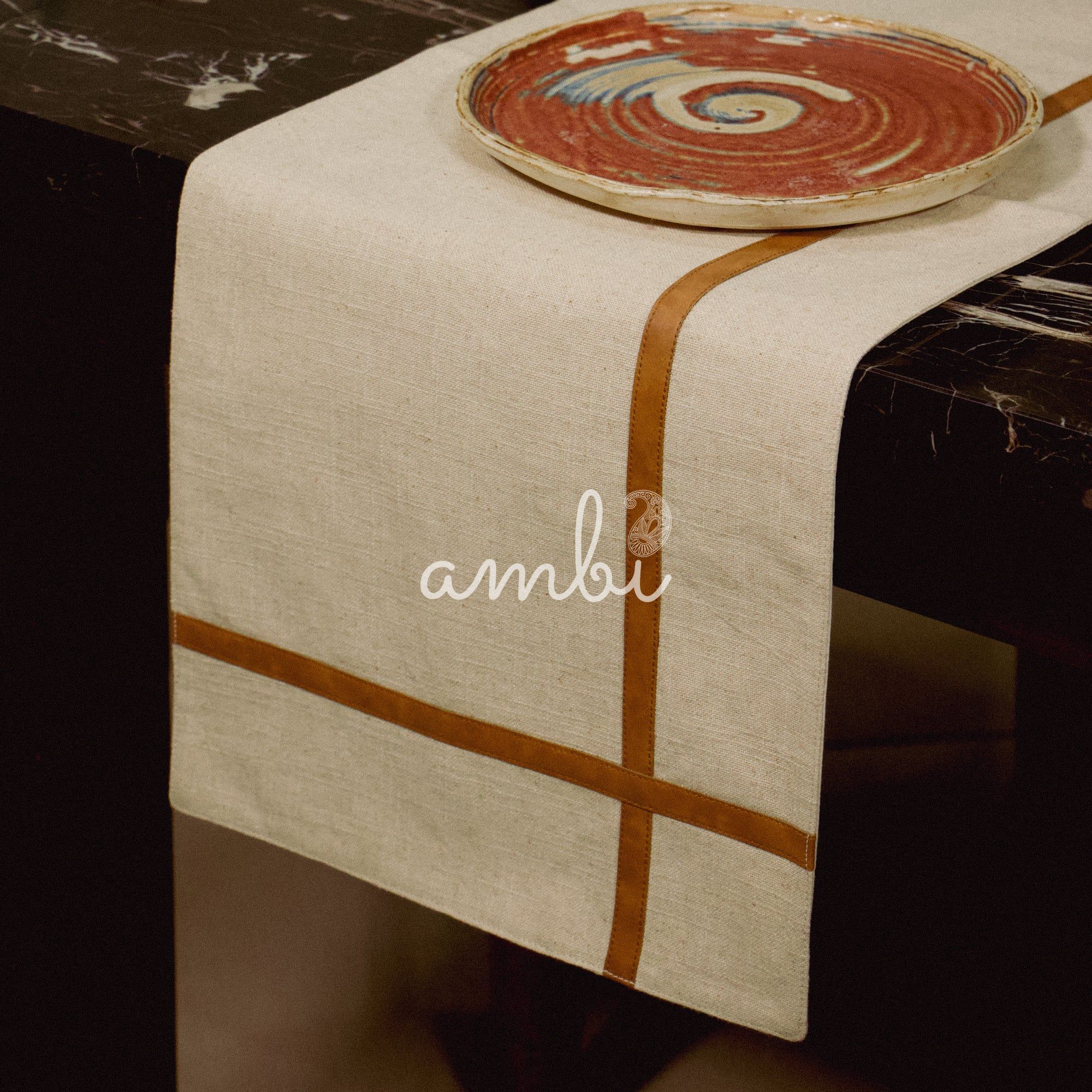 2026 Collection - Linen Table Runner Cross Border (Set of 1)