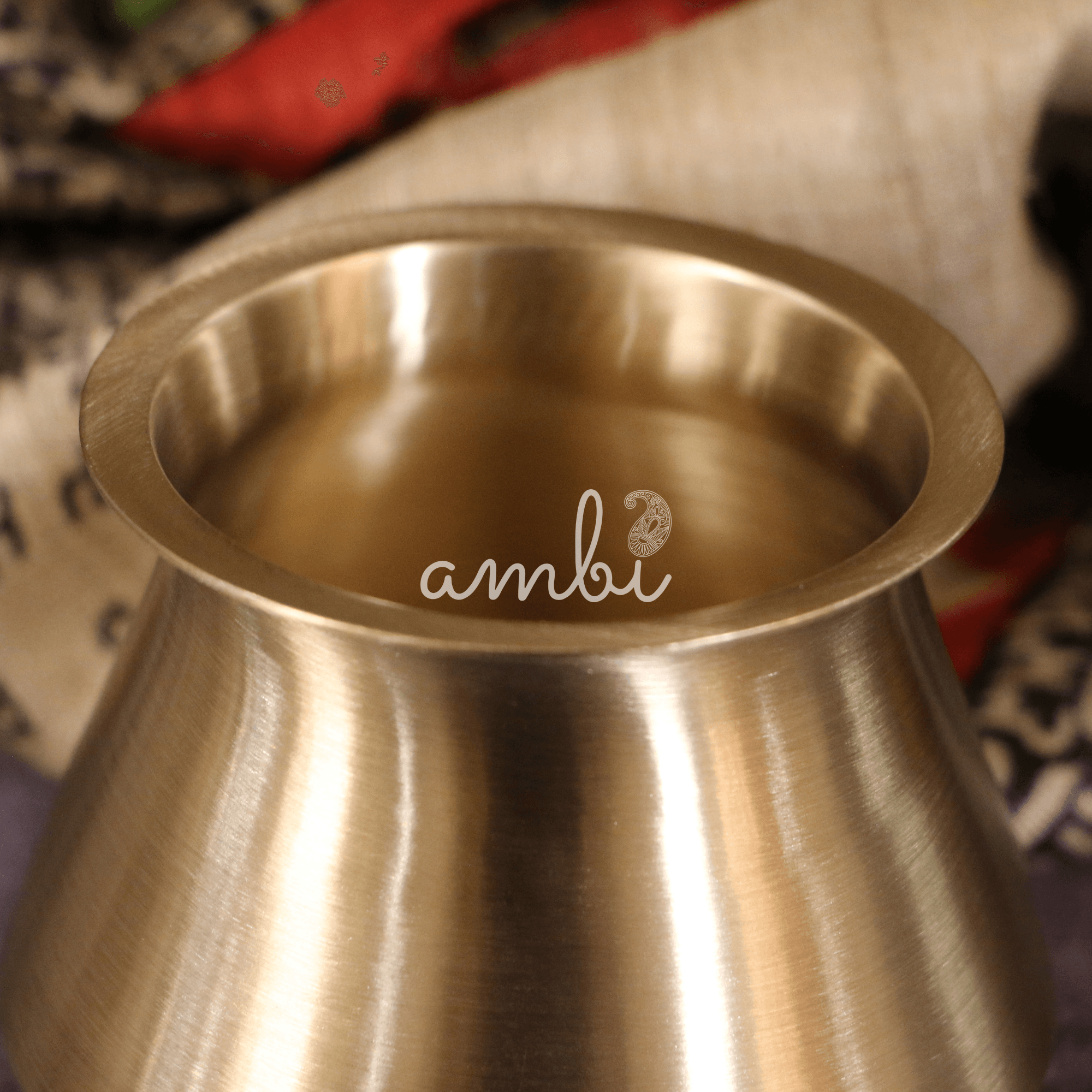 Elegant Satari Pure 100% Lead Free Kansa Water Health Lota (Medium) - 450 ML