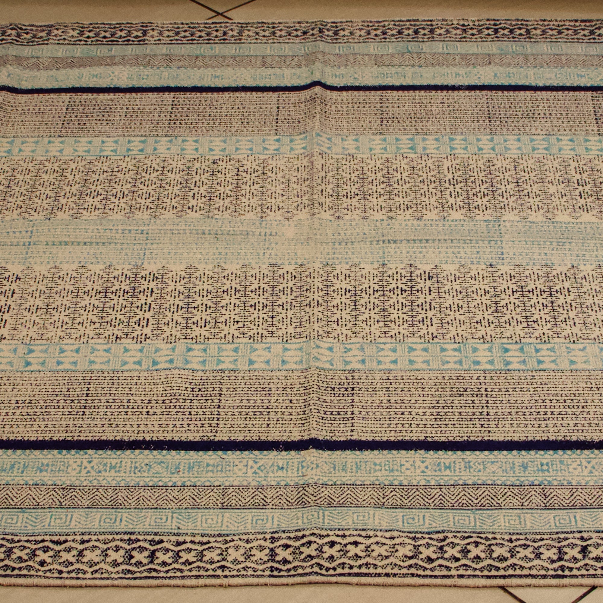 On Sale - Spring Tassels Durrie / Rug featuring Elegance  4 X 6 Ft