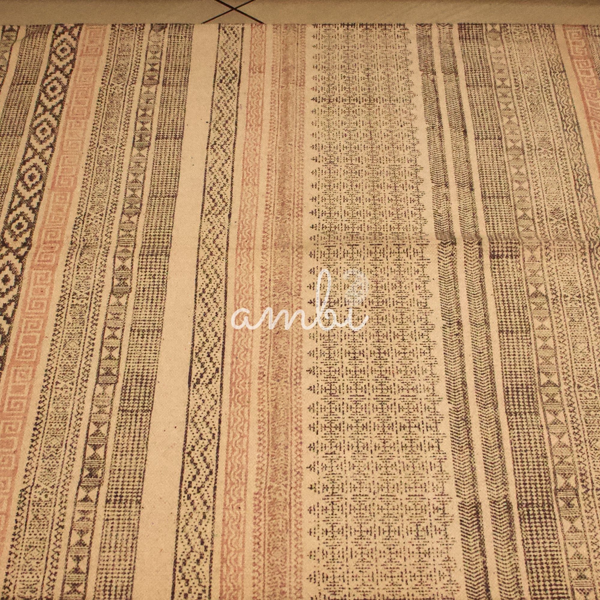 2026 Collection On Sale - Spring Pink Tassels Durrie / Rug featuring Elegance 4 X 6 Ft