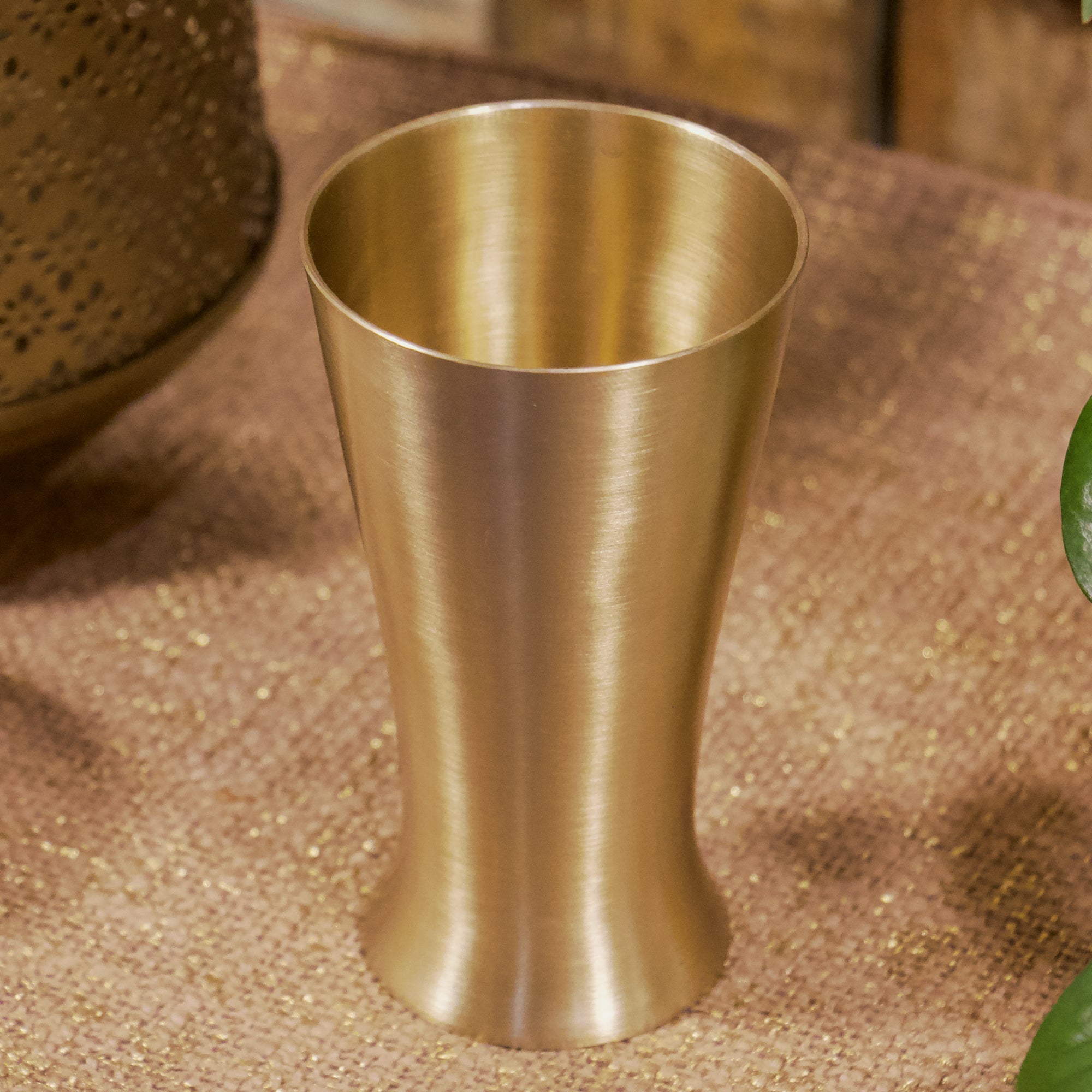 Ambi Royal Kansa Glass 250 ML – Morning Raga Ritual | 100% Lead-Free Bronze Drinking Glass
