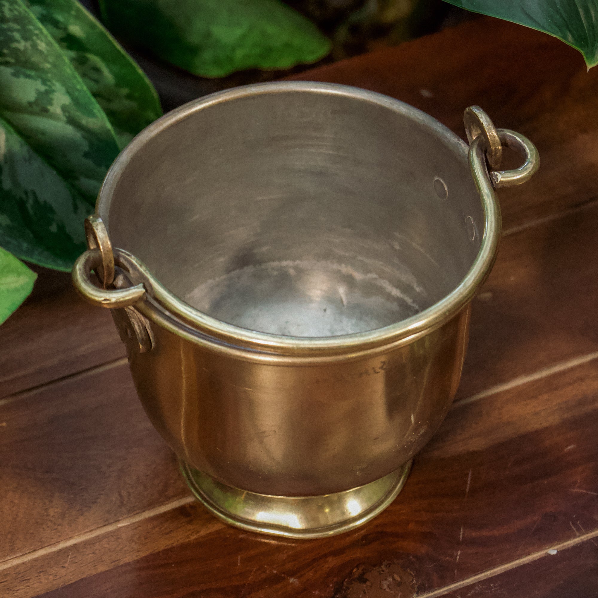 Vintage Brassware Balti / Bucket / Vase - 7.5 Inches