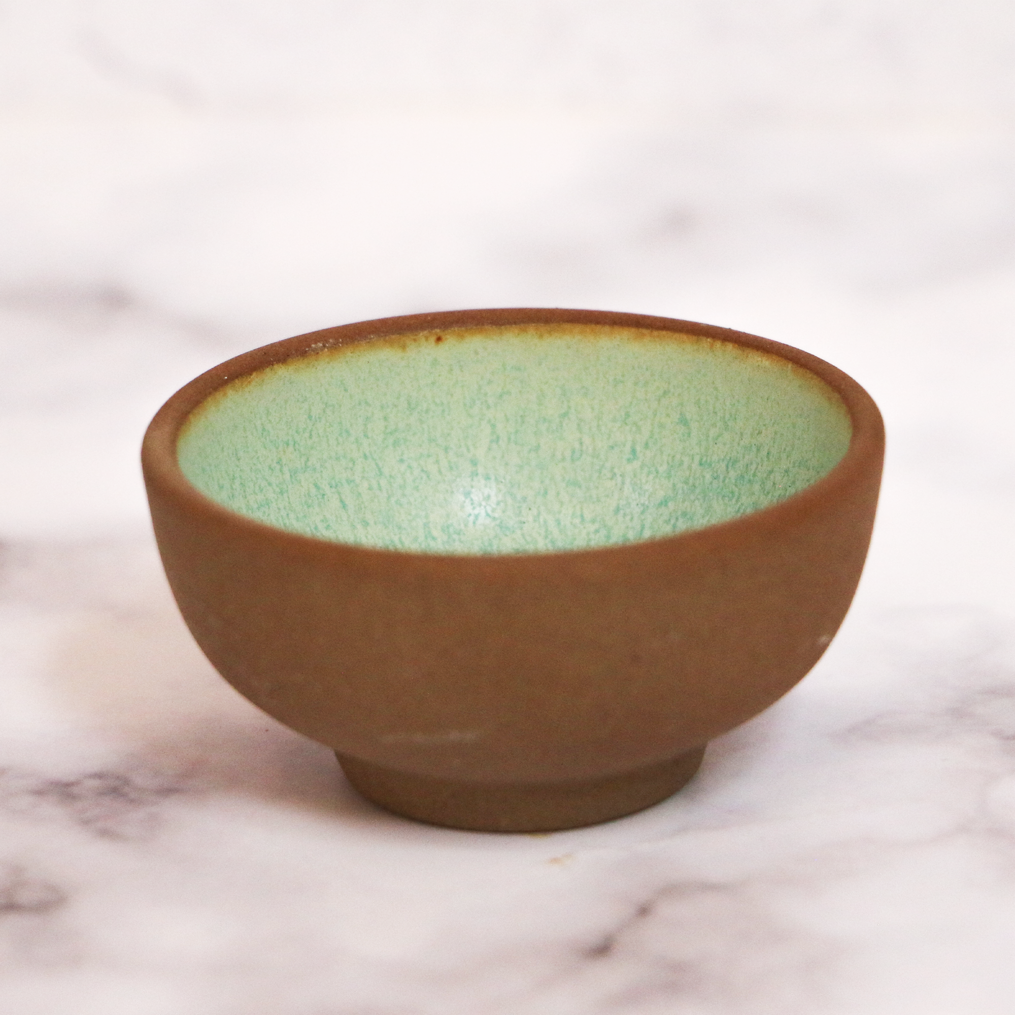 Ambi Stoneware Teal Chutney Bowl Small Set of 4