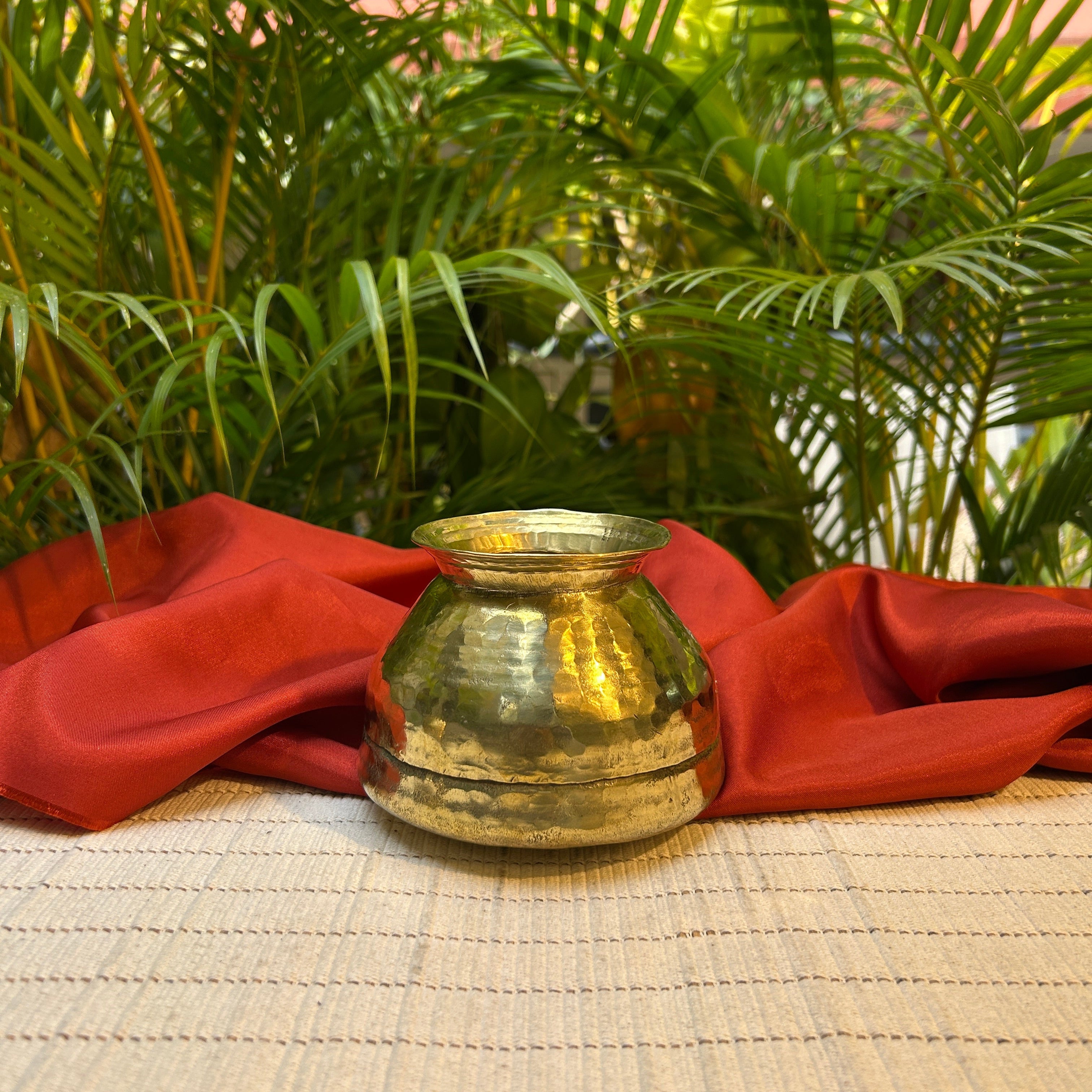 Vintage Brass Water Pot (Mataka)