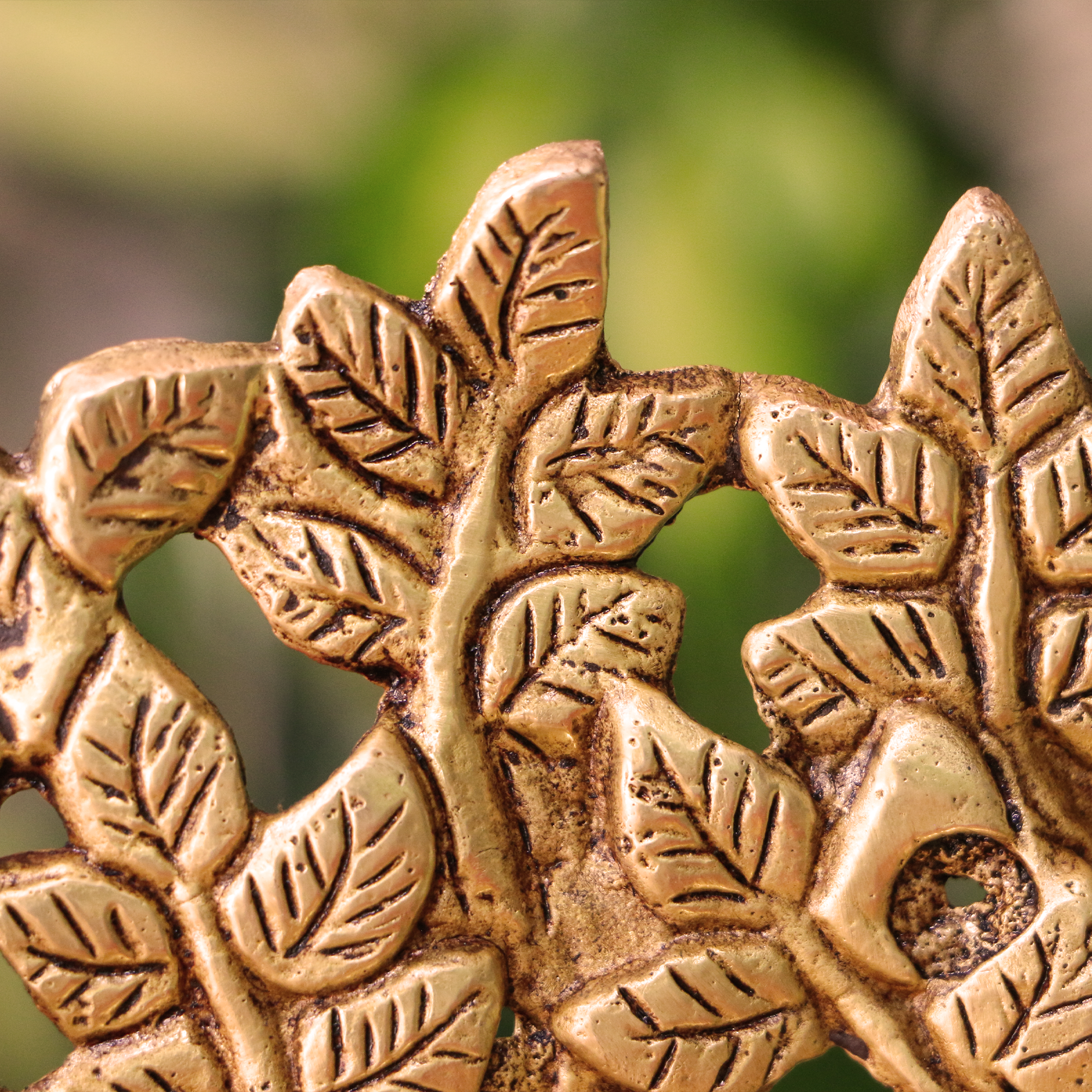 Pure brass Ethnic Traditional Tree of Life Large Urli