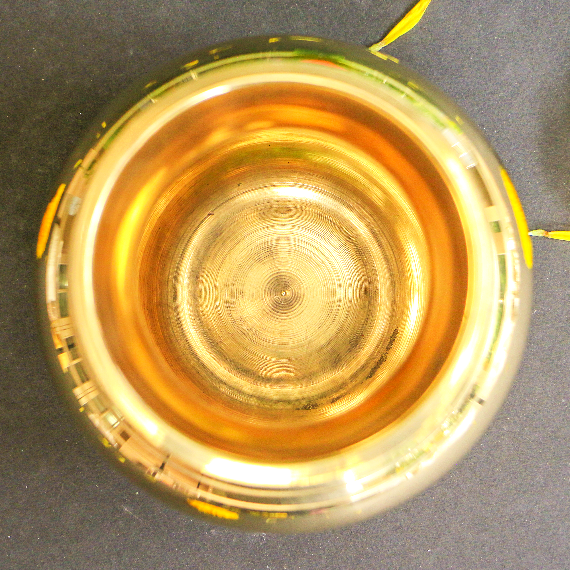 100 % Brass Special Kindi Traditional Lota Kalash for Pooja or Water Storage - Heavy Base