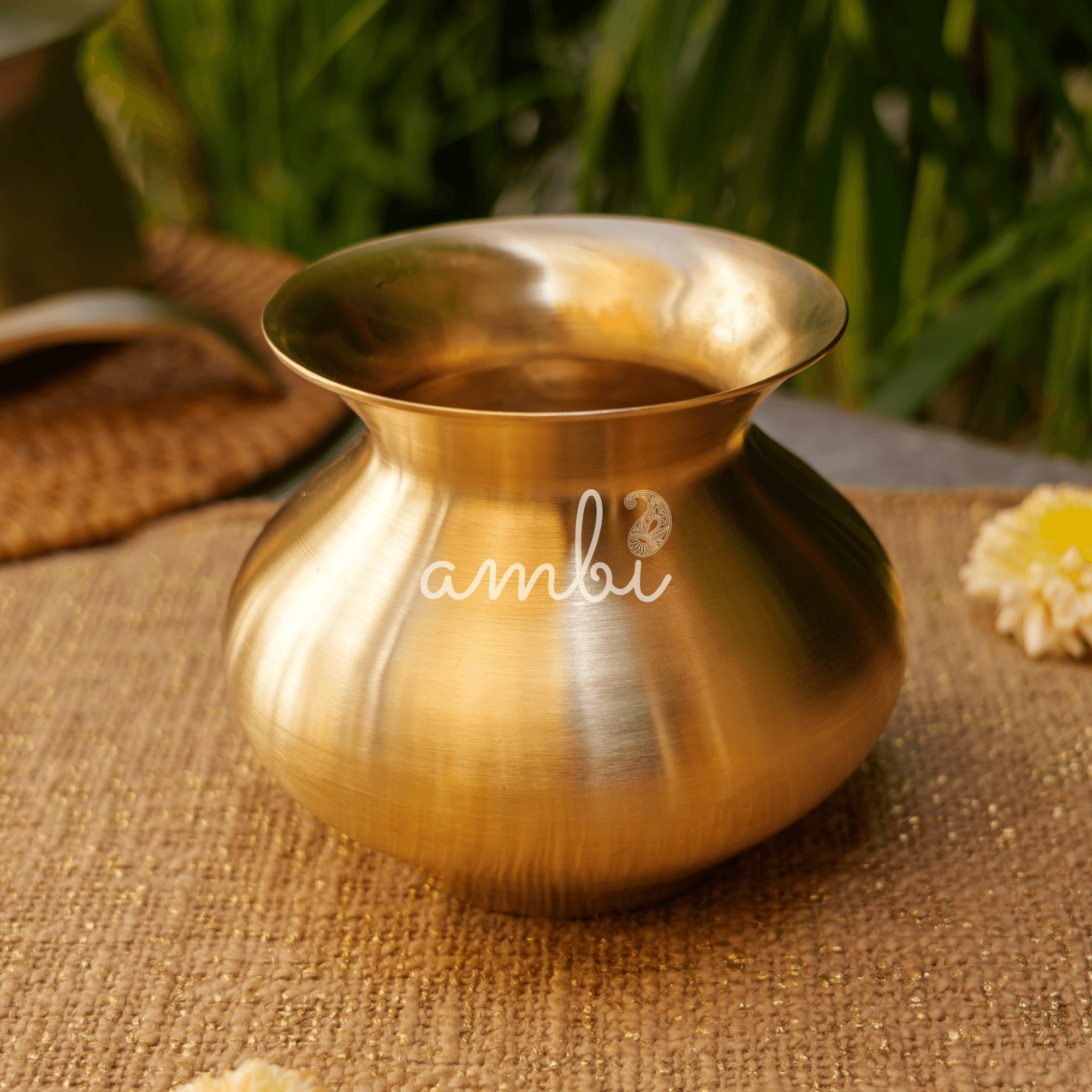 Pure 100% Lead Free Kansa Lota Kalash for Pooja or Water Storage - Pooja / Rituals / Health - 650 ML