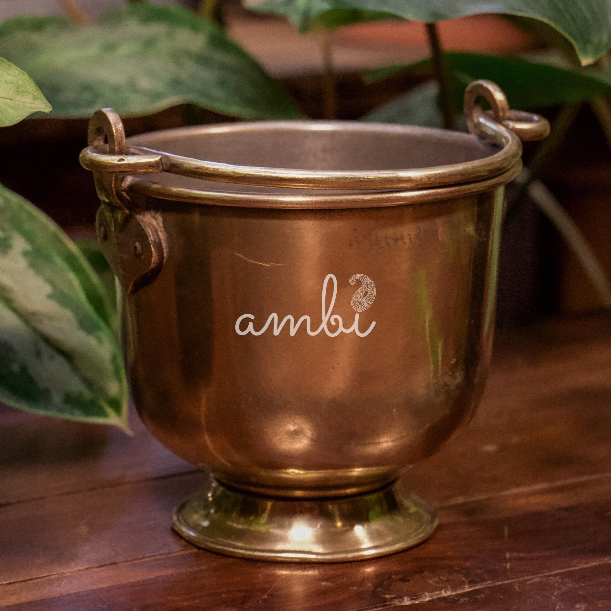 Vintage Brassware Balti / Bucket / Vase - 7.5 Inches