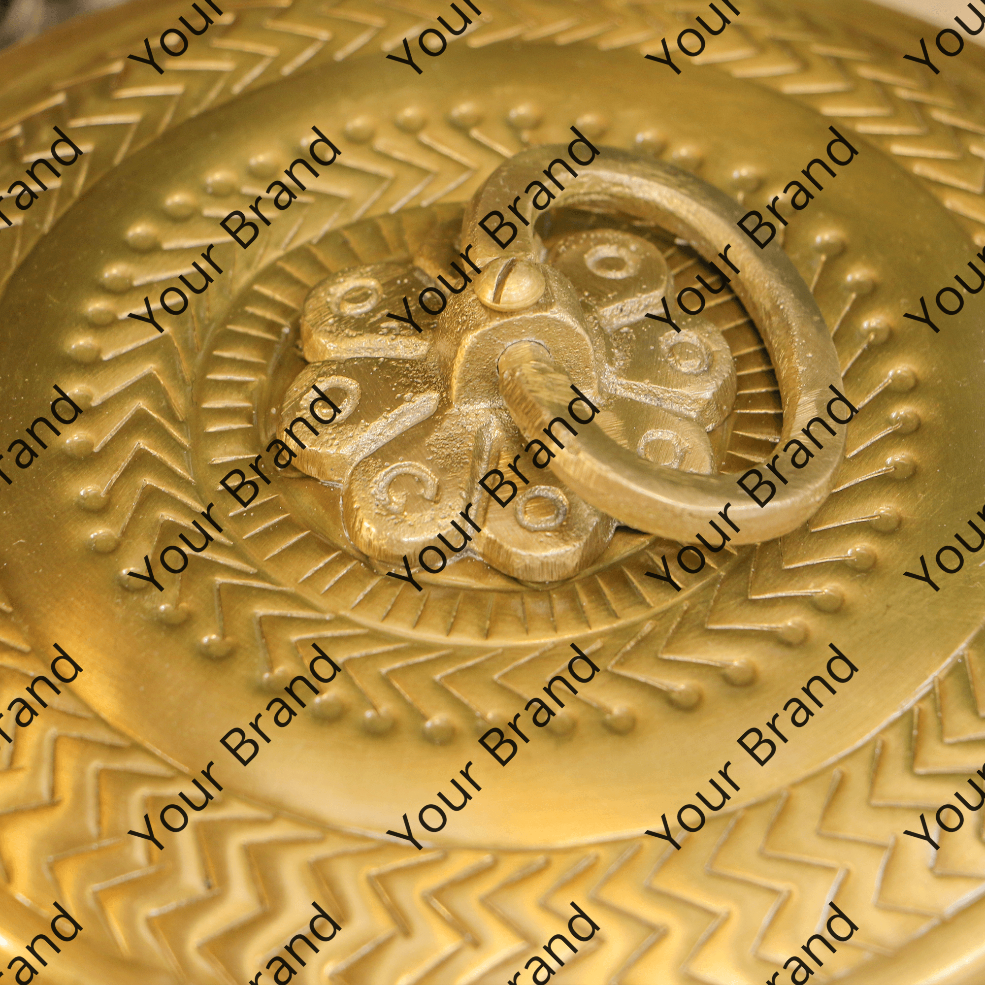 Ambi Pure Brass Roti Box — A Mughal Heritage Experience