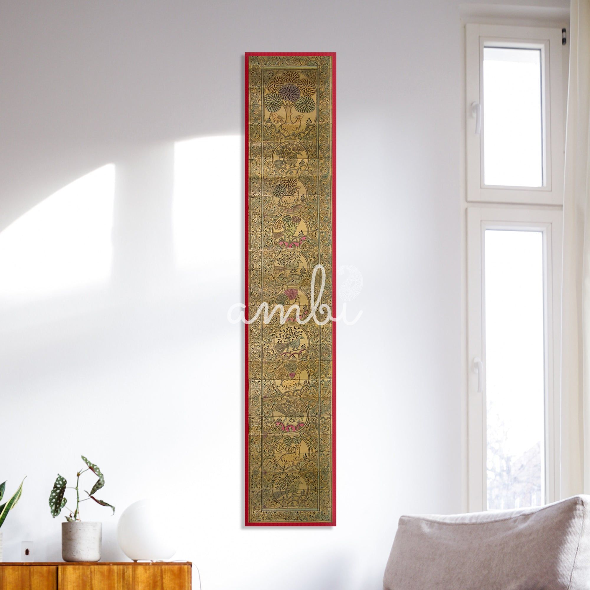 2026 Odisha Talapatra Pattachitra – Tree Of Life Painting