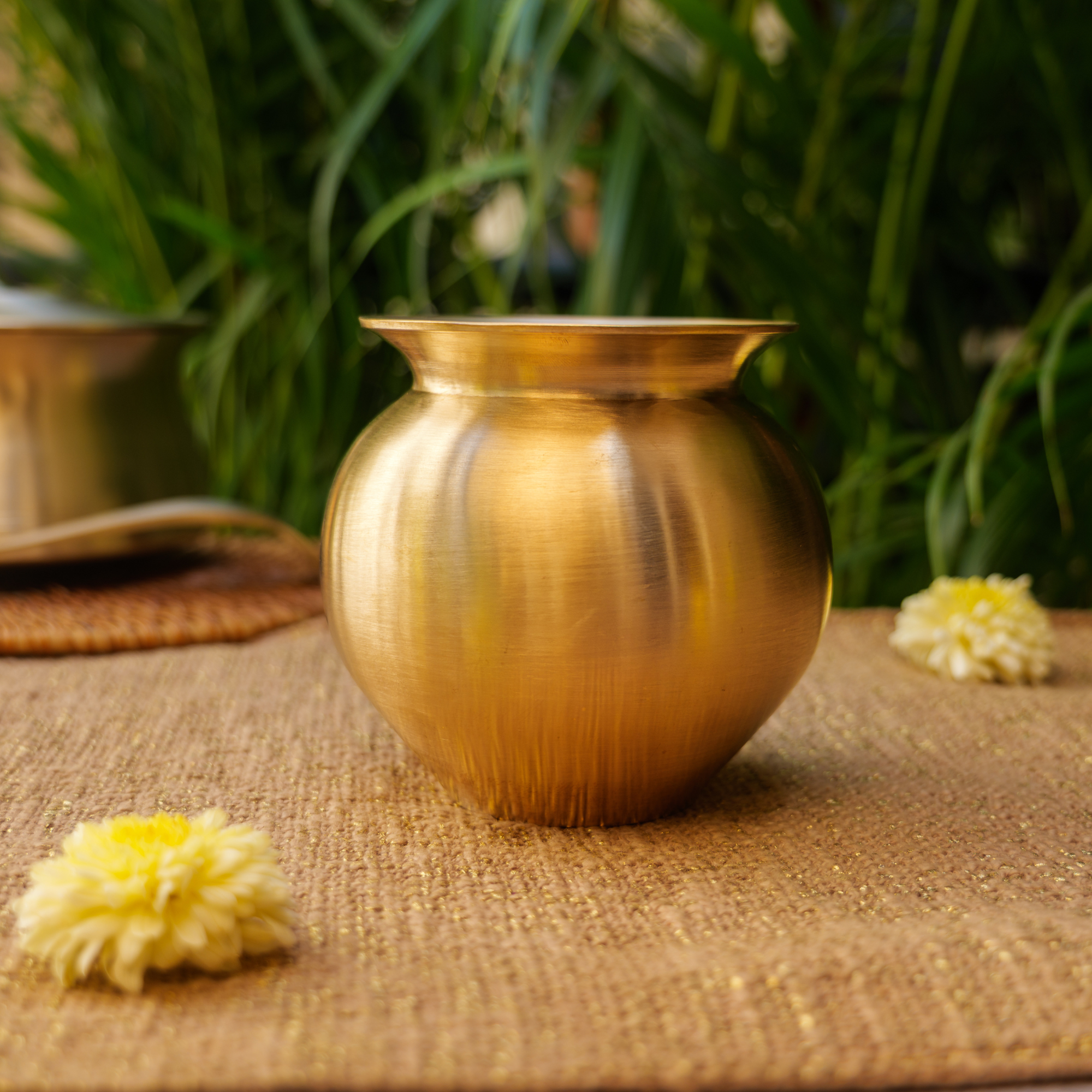 Pure 100% Lead Free Kansa Lota Kalash for Pooja or Water Storage - 690 ML
