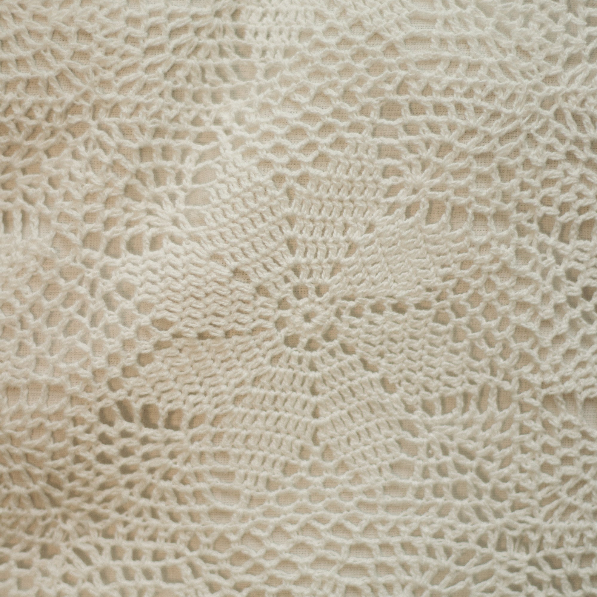 Diwali 2025 Hand-Embroidered Plain Star Crochet Cushion Cover - 16 X 16 inches - Set of 5