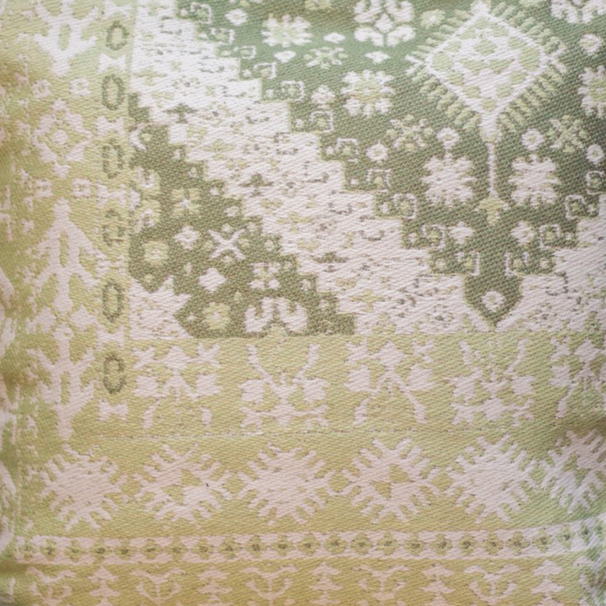 Diwali 2025 Handwoven Sage Cushion Cover - Set of 2 - 16 X 16 inches