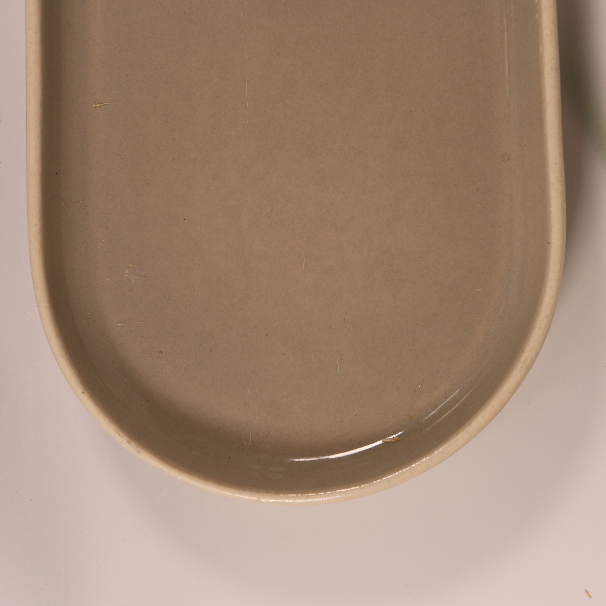 2026 - Ambi Stoneware Beige Sushi Platter 12 inch