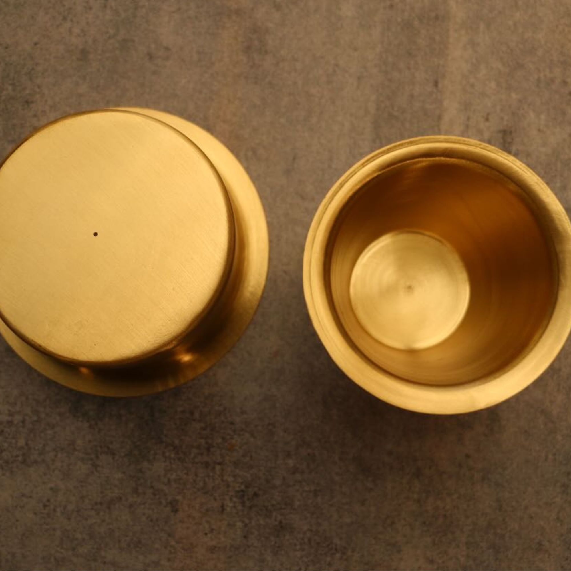 Pure Brass Coffee Filter & Dabara Set — A South Indian Morning Raga | Ambi