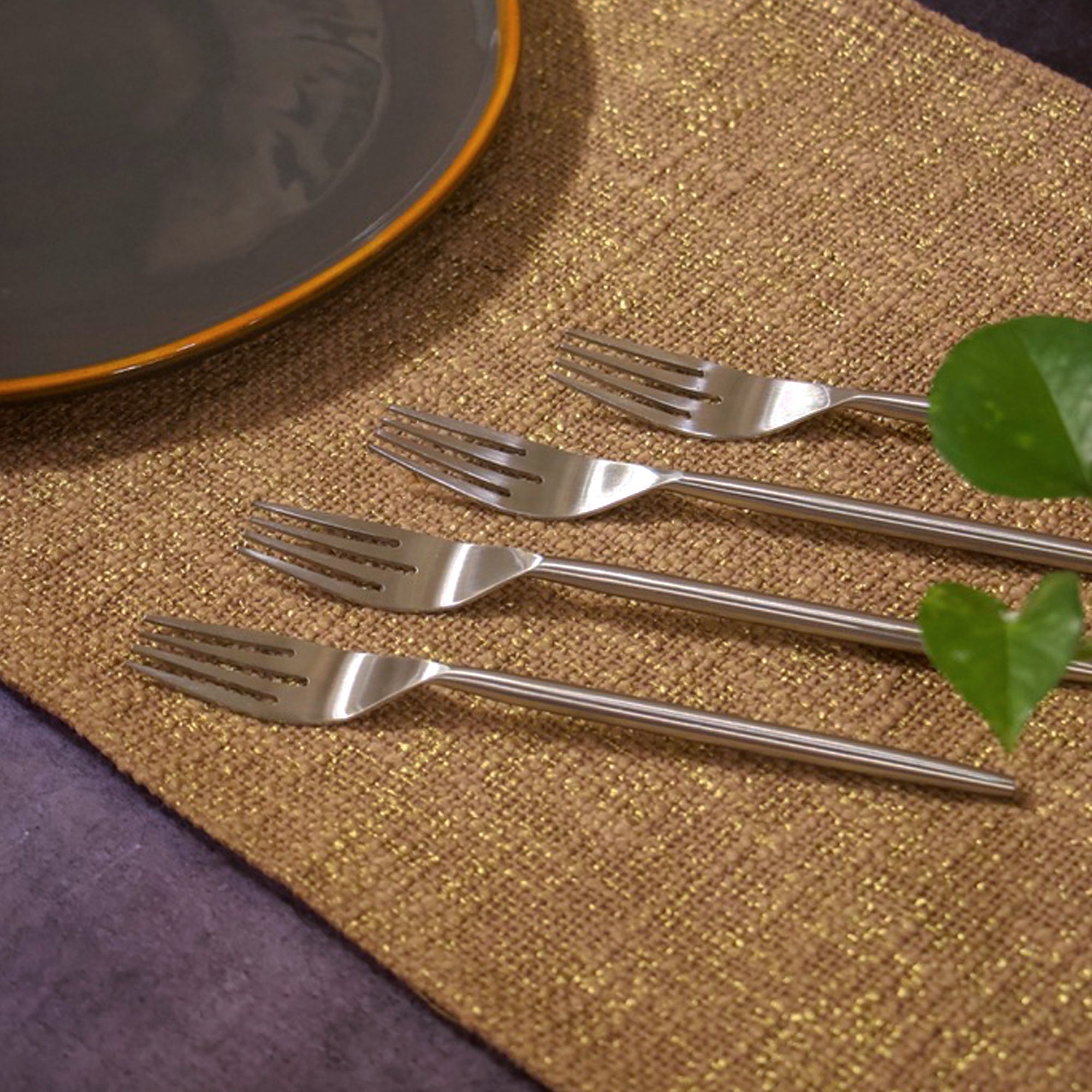 Handcrafted Steel Fork - Matt Finish