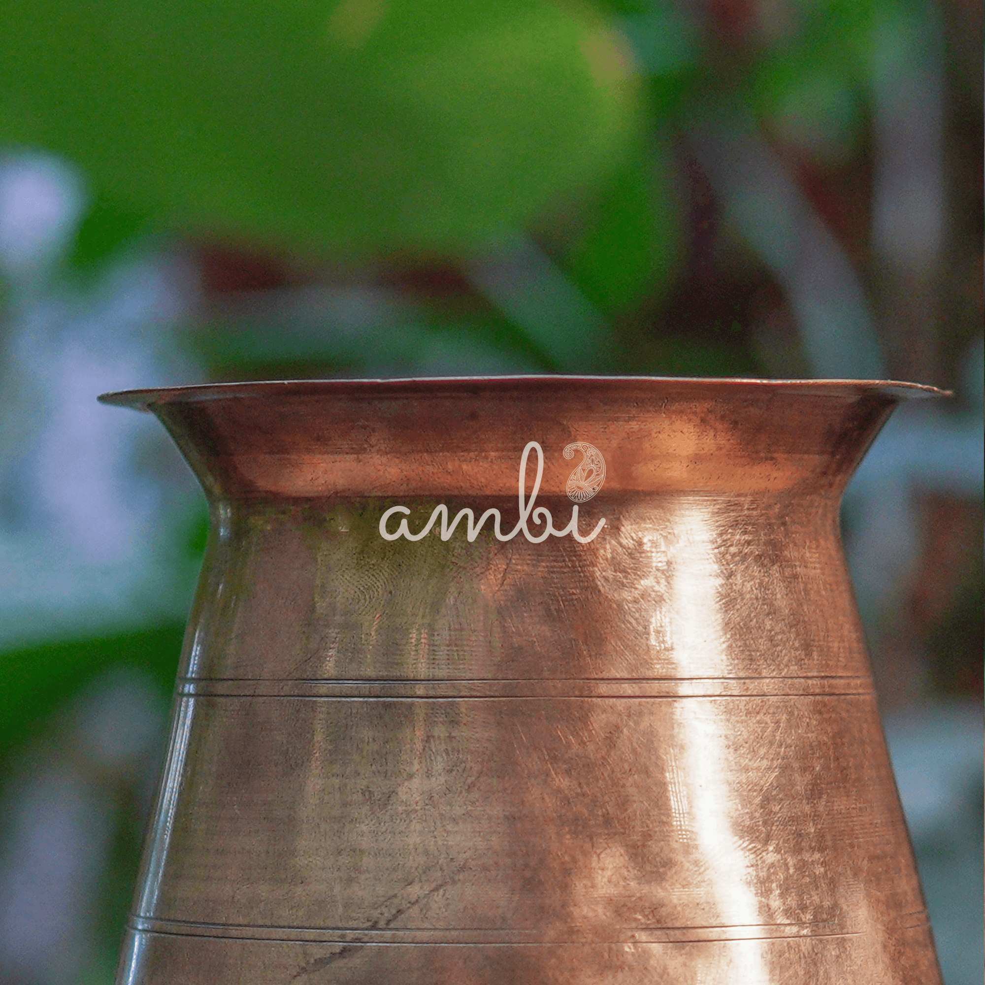 Handcrafted Vintage Brass Lota On Legs