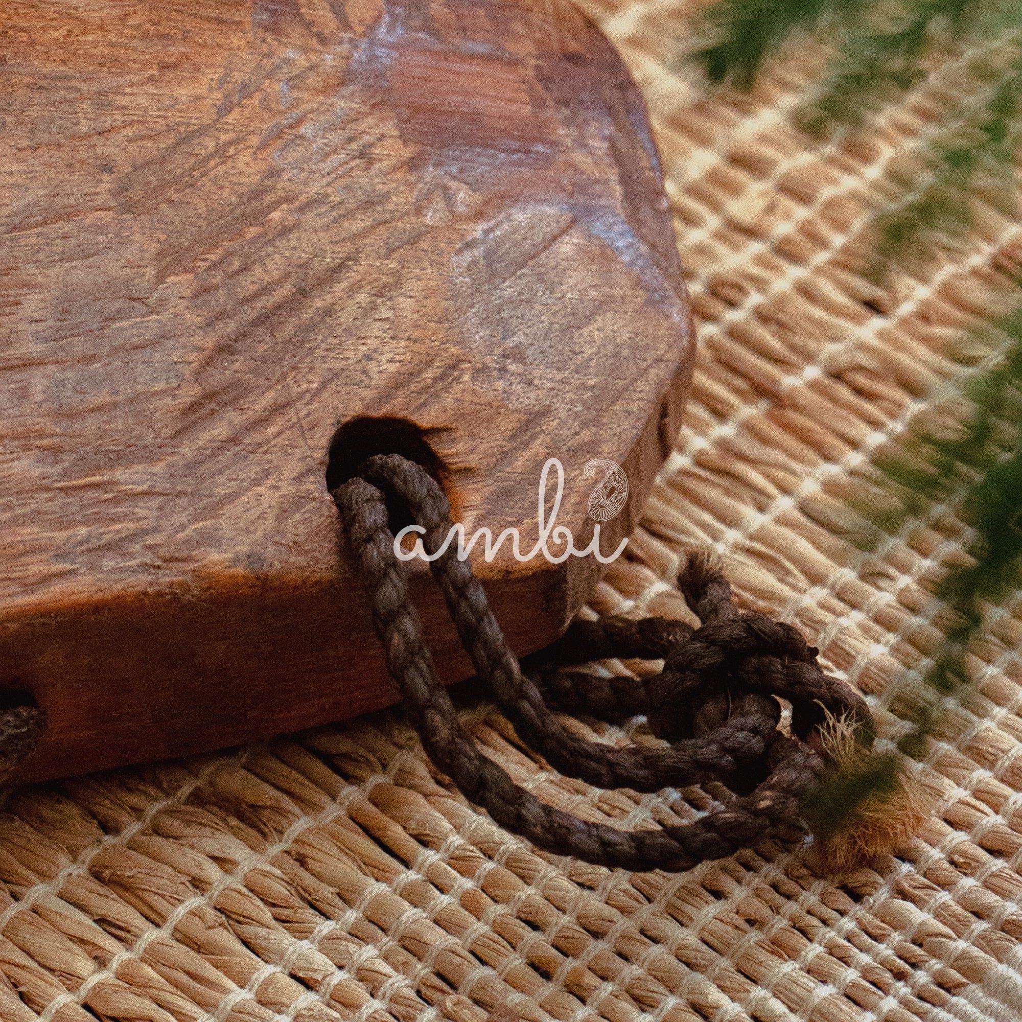 Vintage Wooden Cow Bell