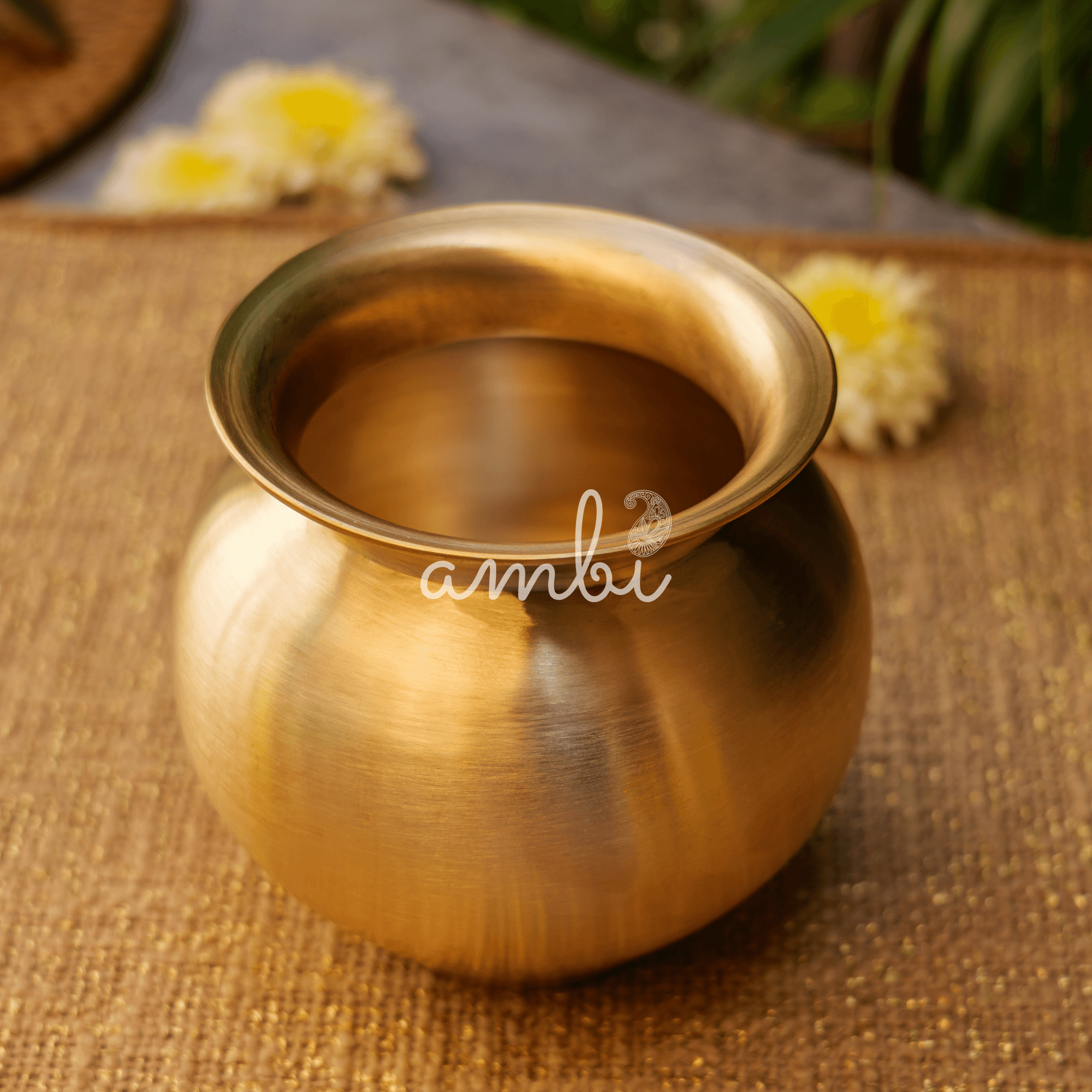 Pure 100% Lead Free Kansa Lota Kalash for Pooja or Water Storage - 690 ML