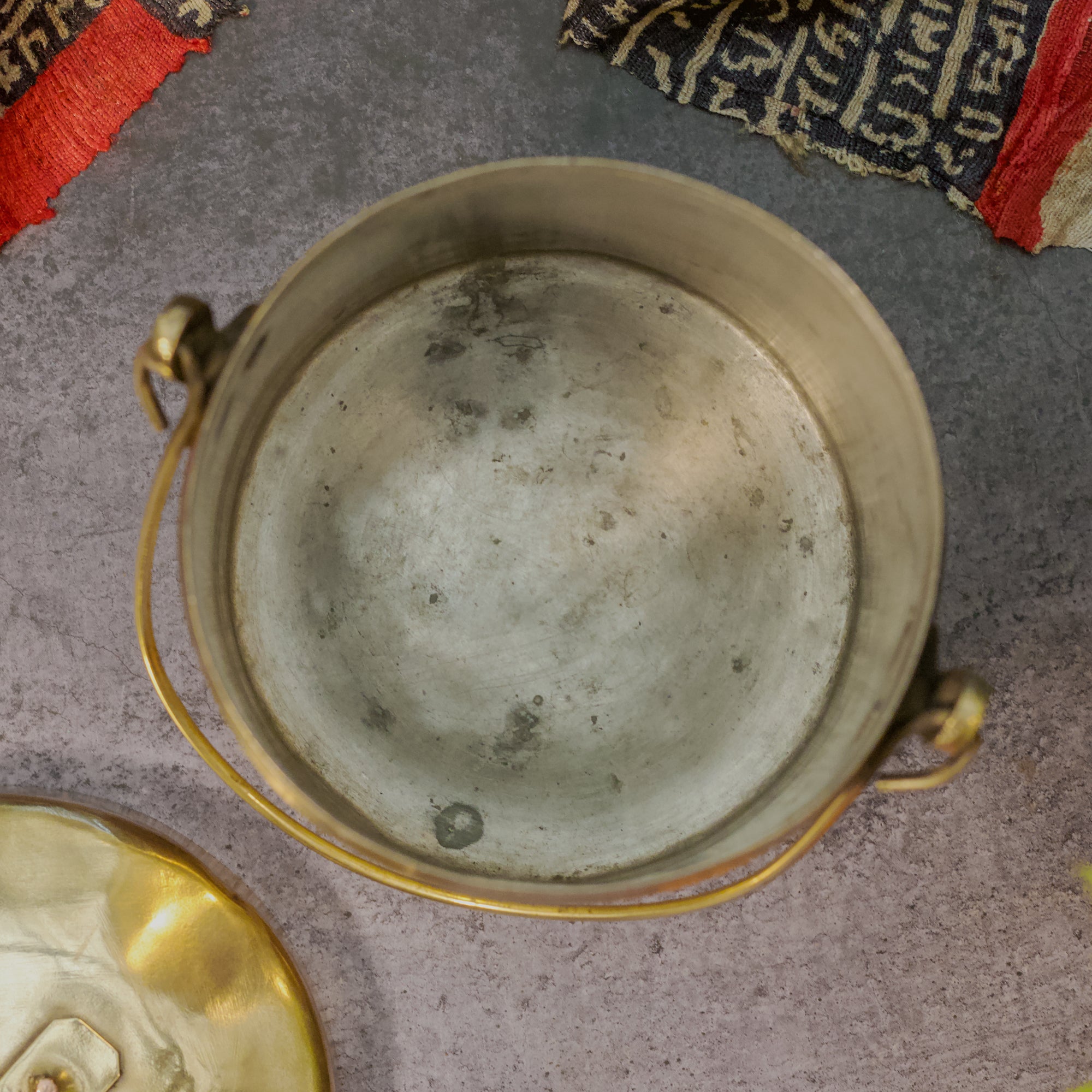 Vintage Brassware Storage Box (Bharni) - Small - 1 Litre