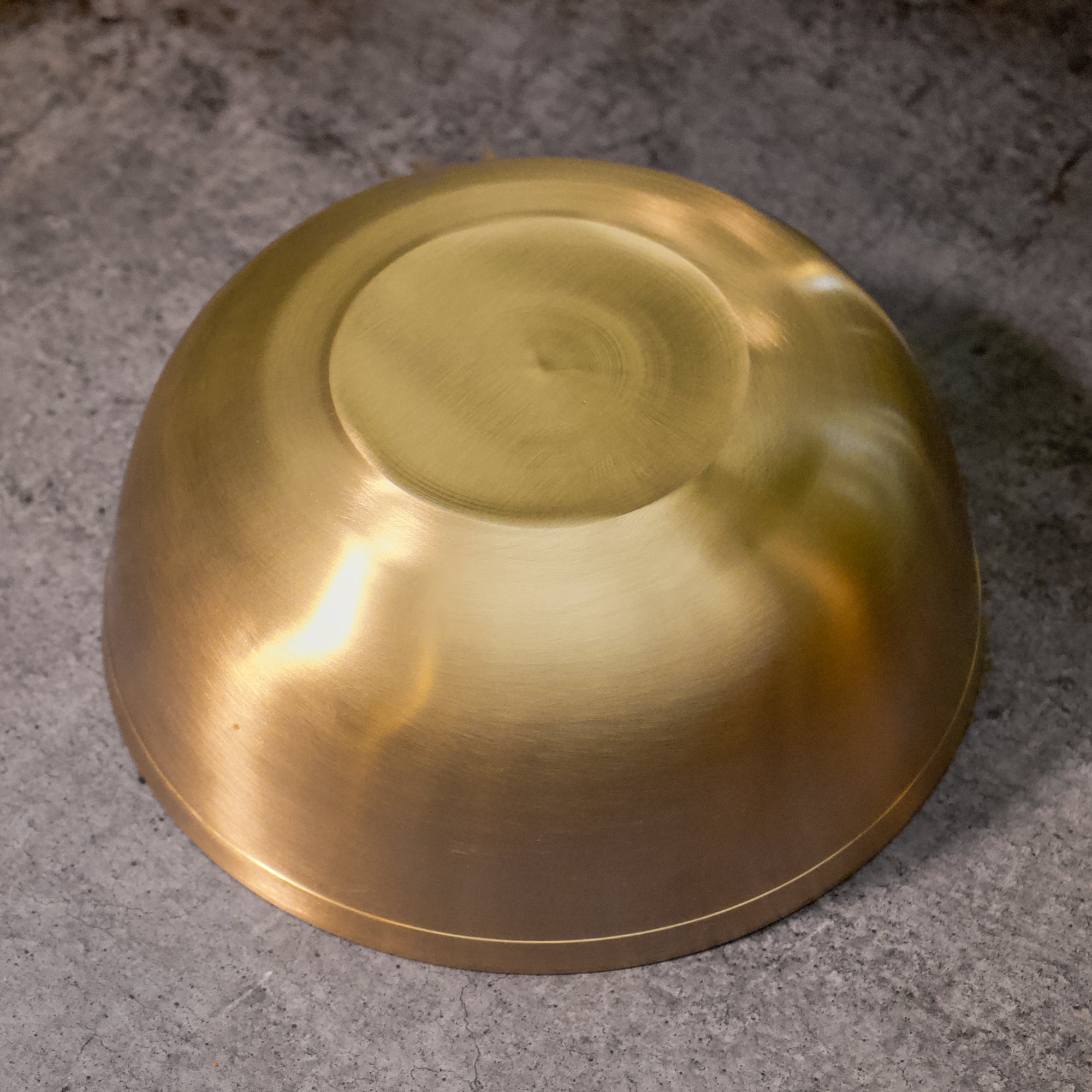 AMBI Pure Kansa Elegant Large Serving Bowl - 9 inches 2L 1KG