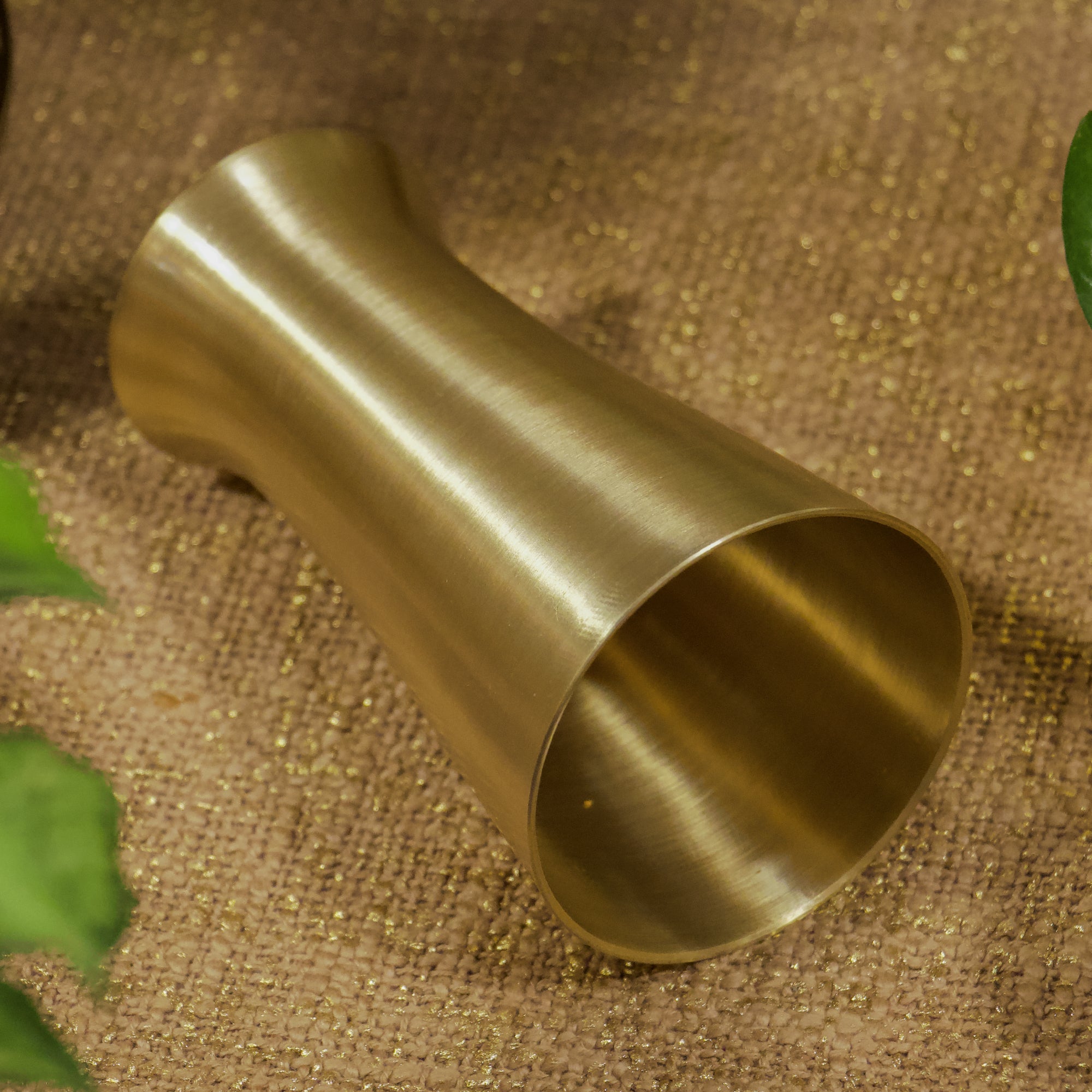 Ambi Royal Kansa Glass 250 ML – Morning Raga Ritual | 100% Lead-Free Bronze Drinking Glass