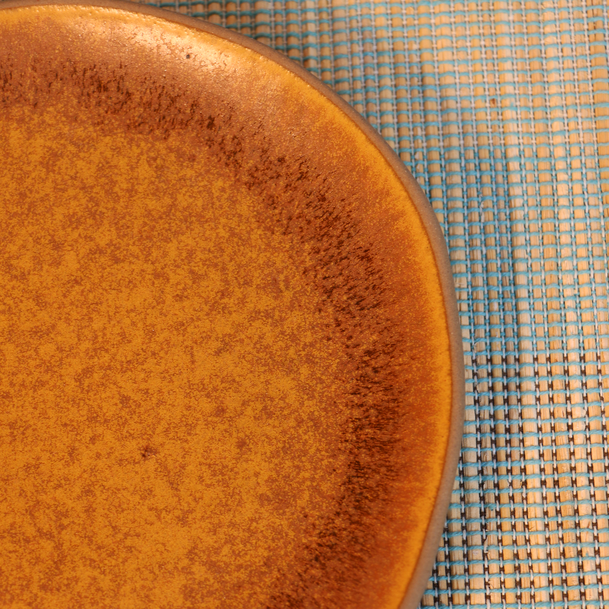 Ambi Stoneware Dinner Plates 7.5 inch I Lead Free I Microwave Safe I Handmade Set of 1