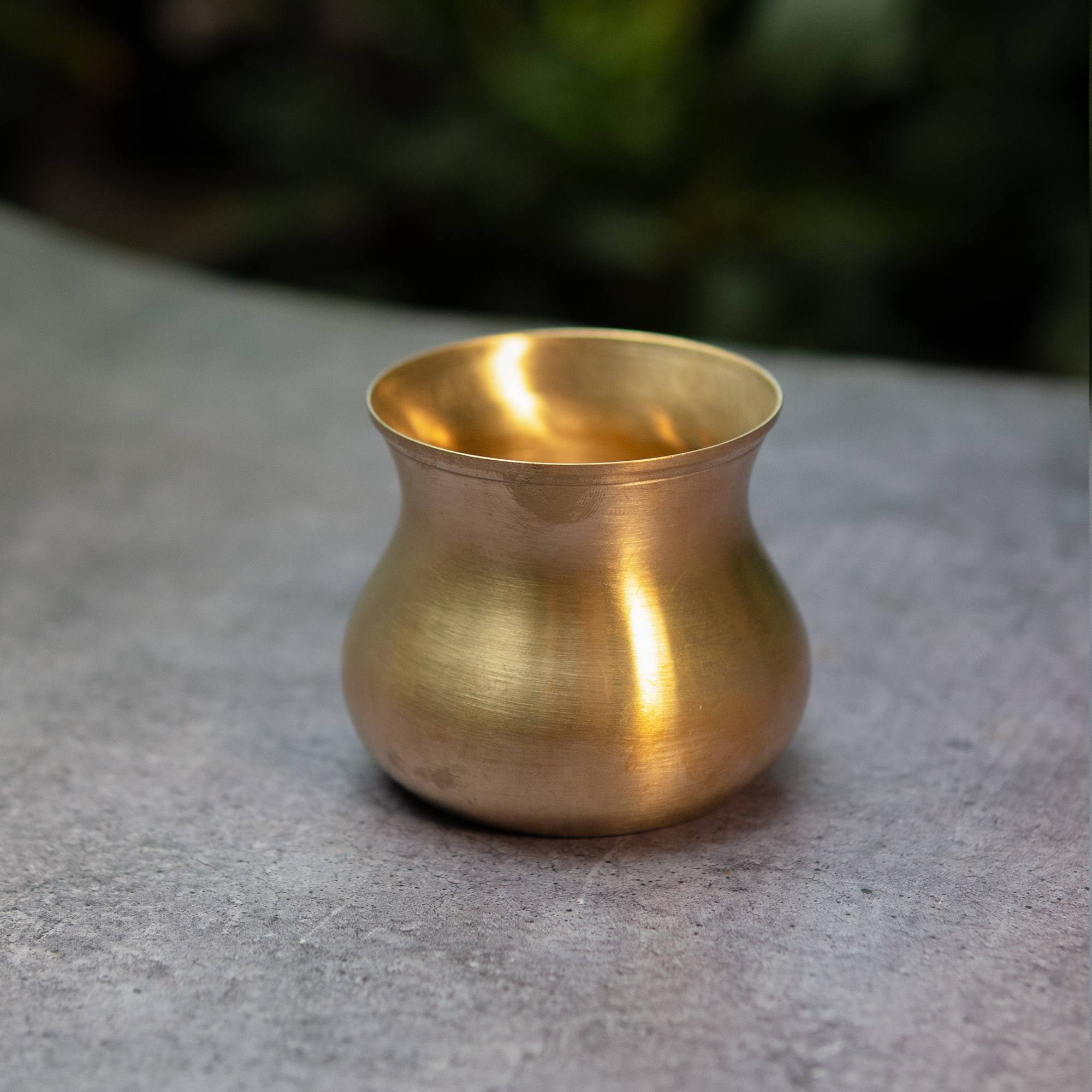 100% Pure and Lead Free Elegant Kansa Lota Small - 160 ML Capacity - Puja / Suryanamaskar