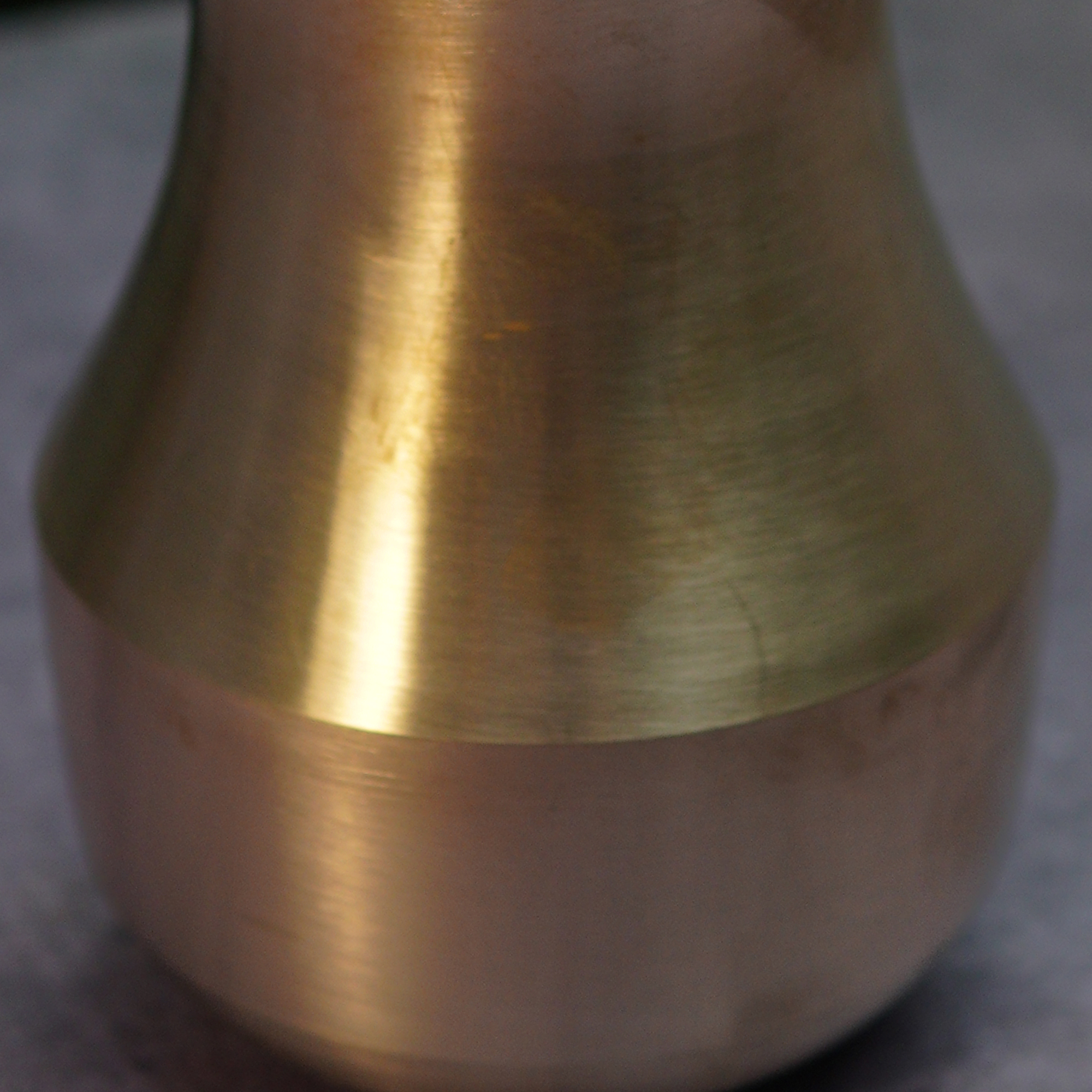 Elegant Traditional Pure 100% Lead Free Kansa Parsi Lota -Tumbler / Glass 450ml