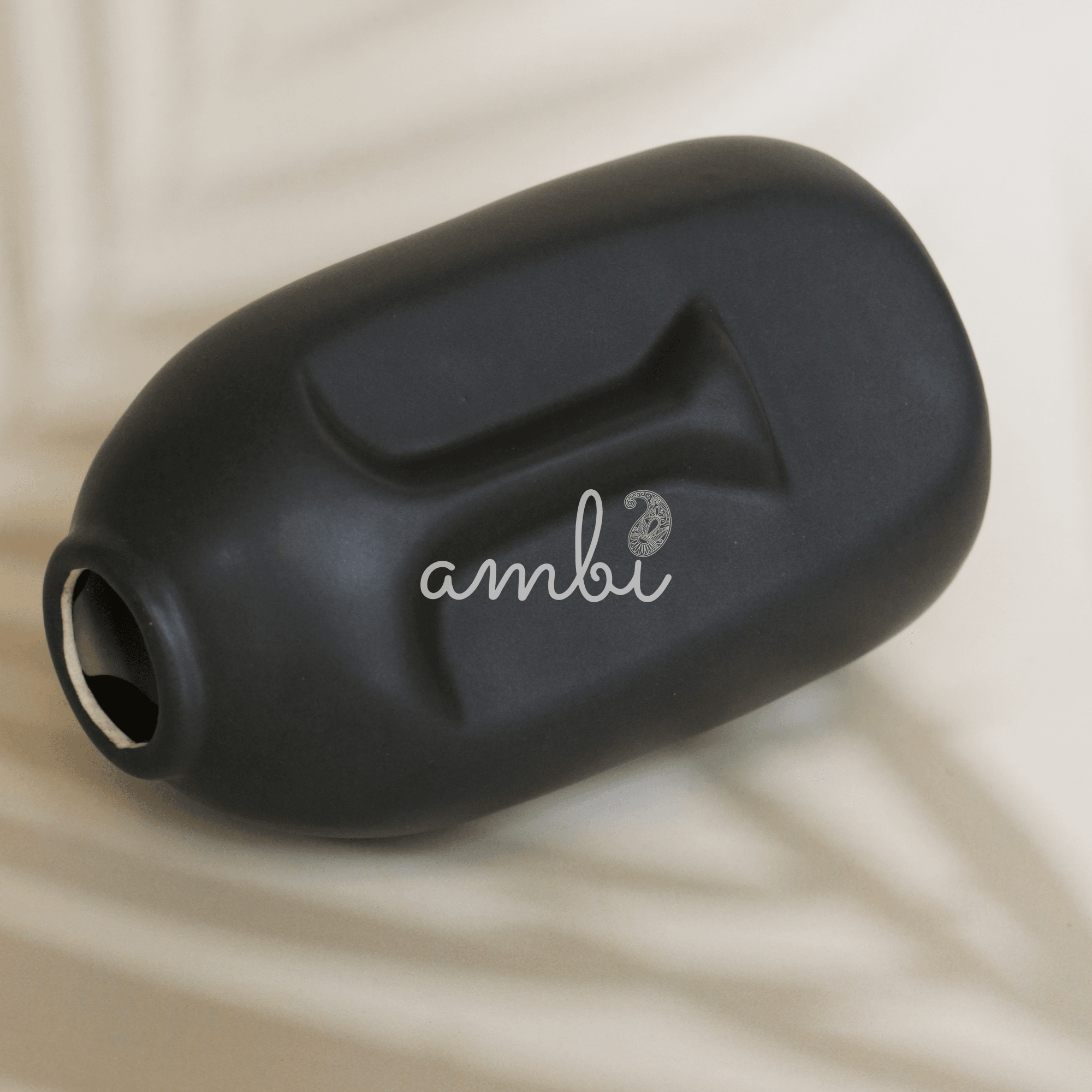 Ambi Charcoal Black Planter