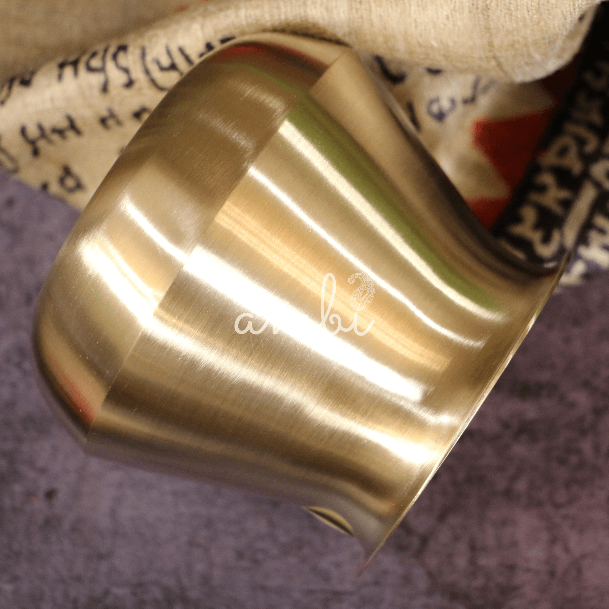 Elegant Satari Pure 100% Lead Free Kansa Water Health Lota (Medium) - 450 ML