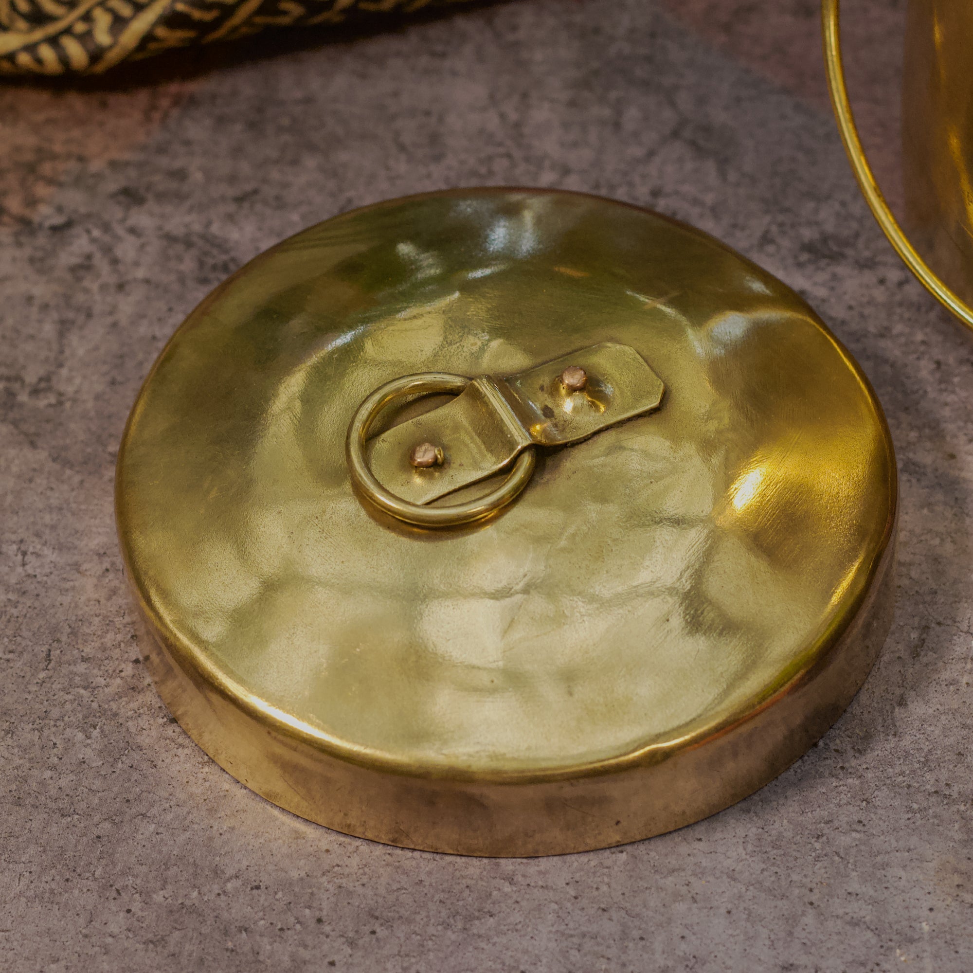 Vintage Brassware Storage Box (Bharni) - Small - 1 Litre