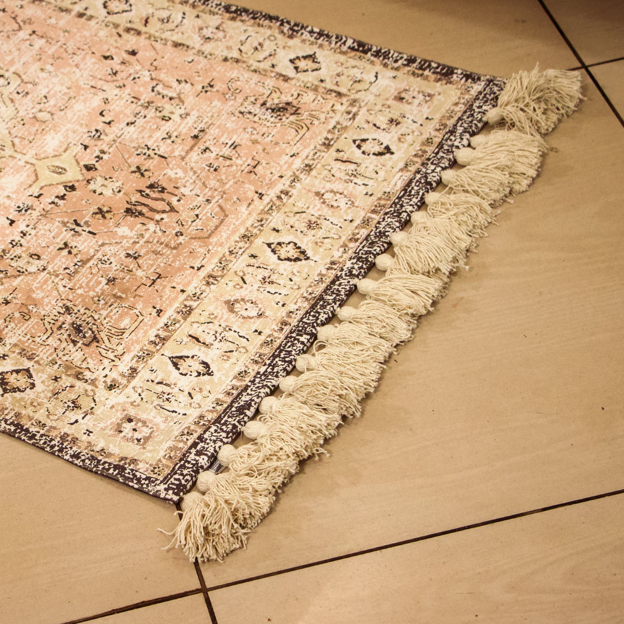 On Sale  - Classic Woven Durrie / Bed Side Rug featuring Sophistication 2.5 X 6 Ft