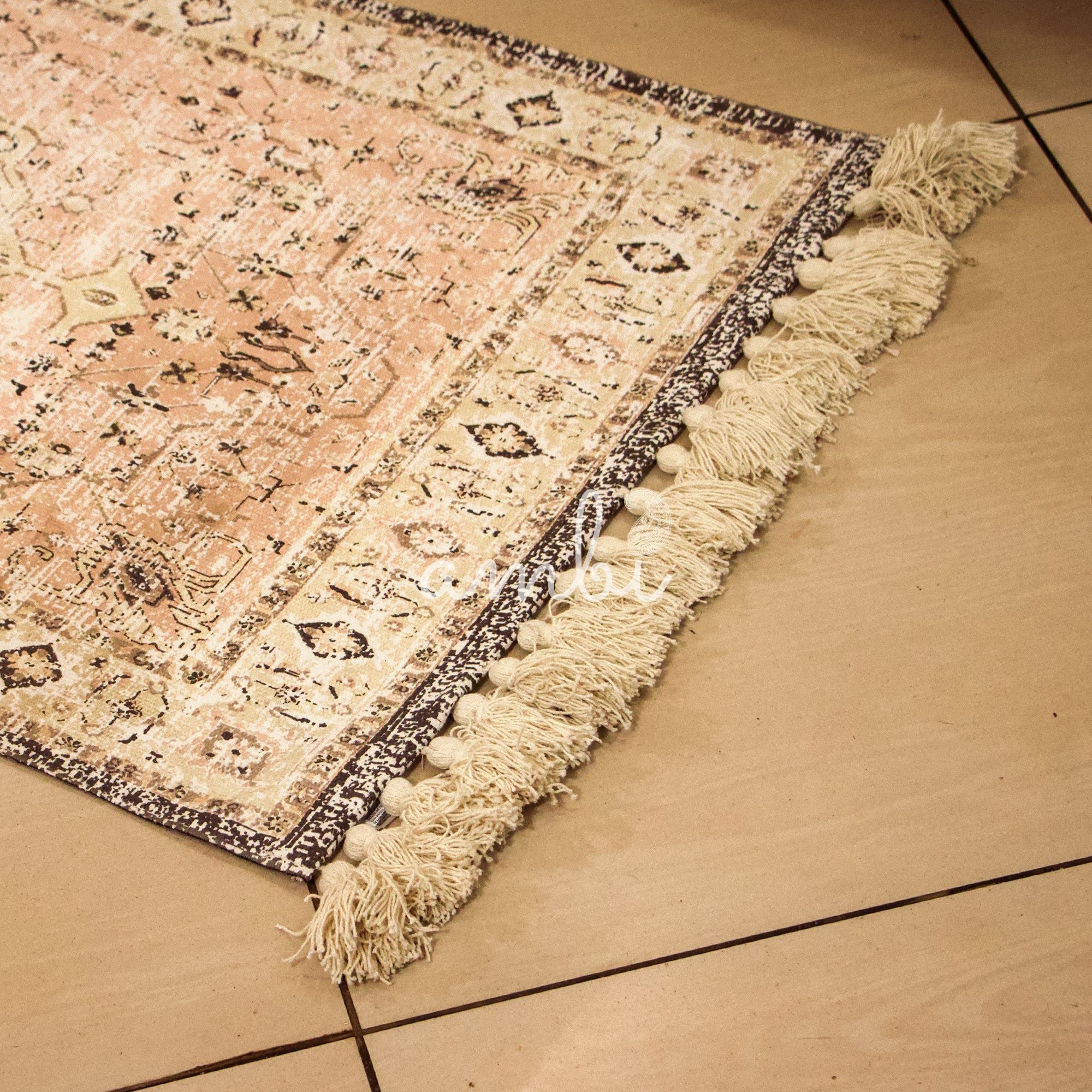 2026 Collection On Sale - Classic Woven Durrie / Bed Side Rug featuring Sophistication 2.5 X 6 Ft