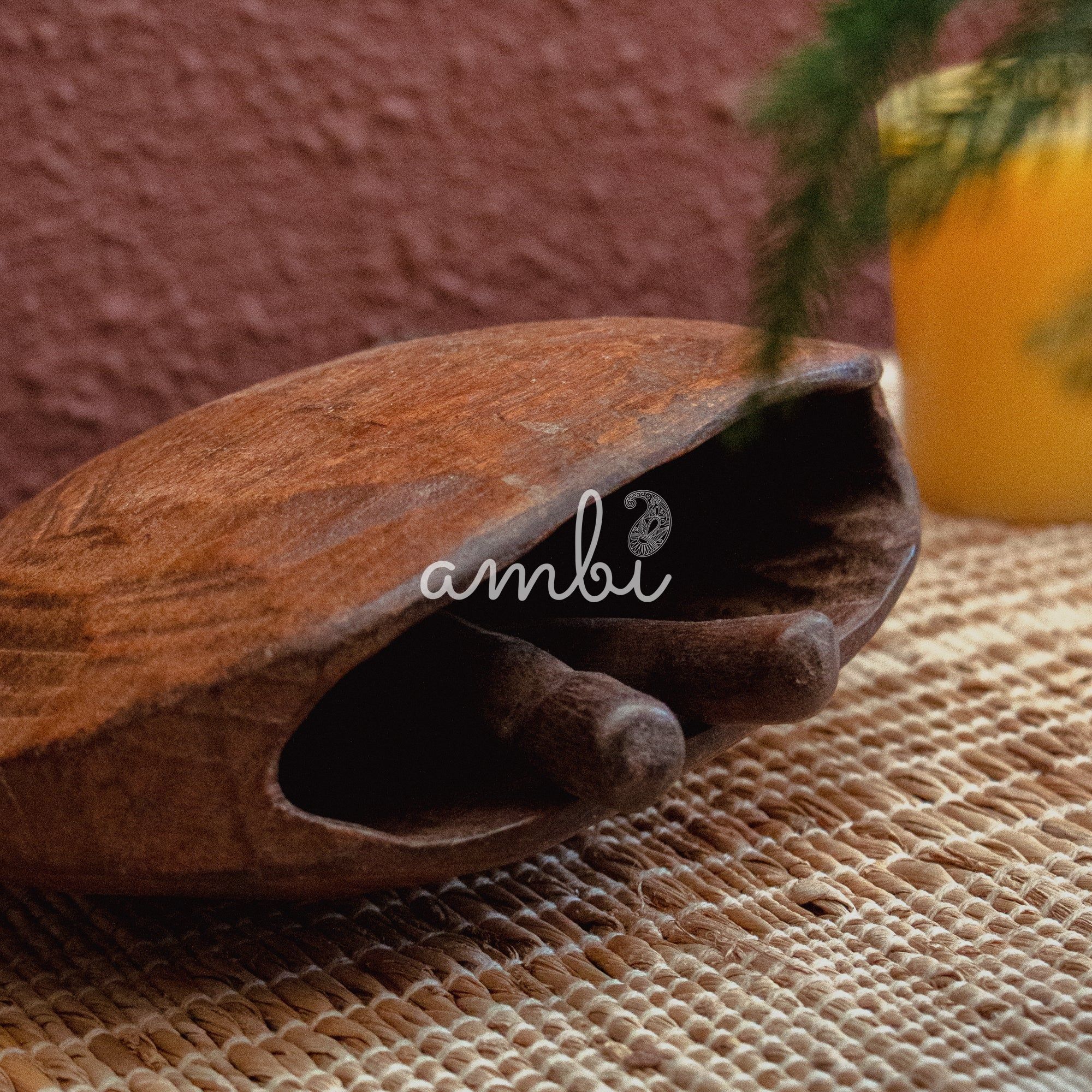 Vintage Wooden Cow Bell