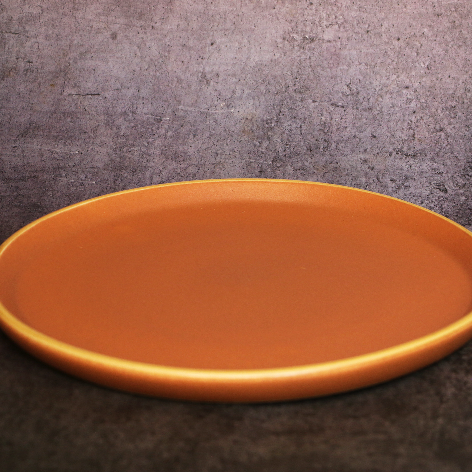 Ambi Handmade Clay Matte-Finish Platter 10 inch