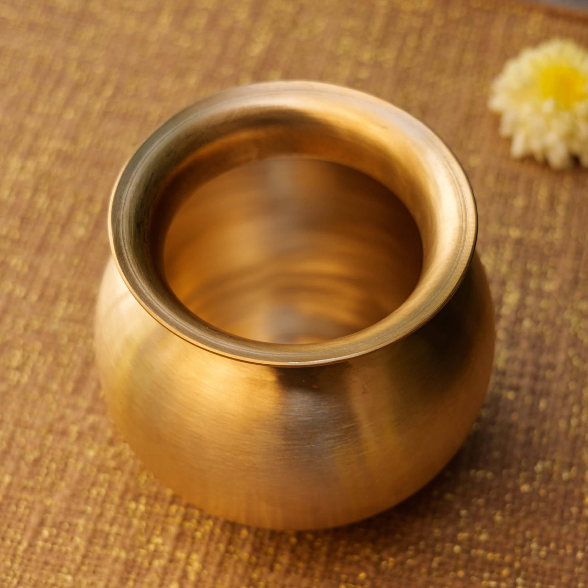 Pure 100% Lead Free Kansa Lota Kalash for Pooja or Water Storage - 690 ML