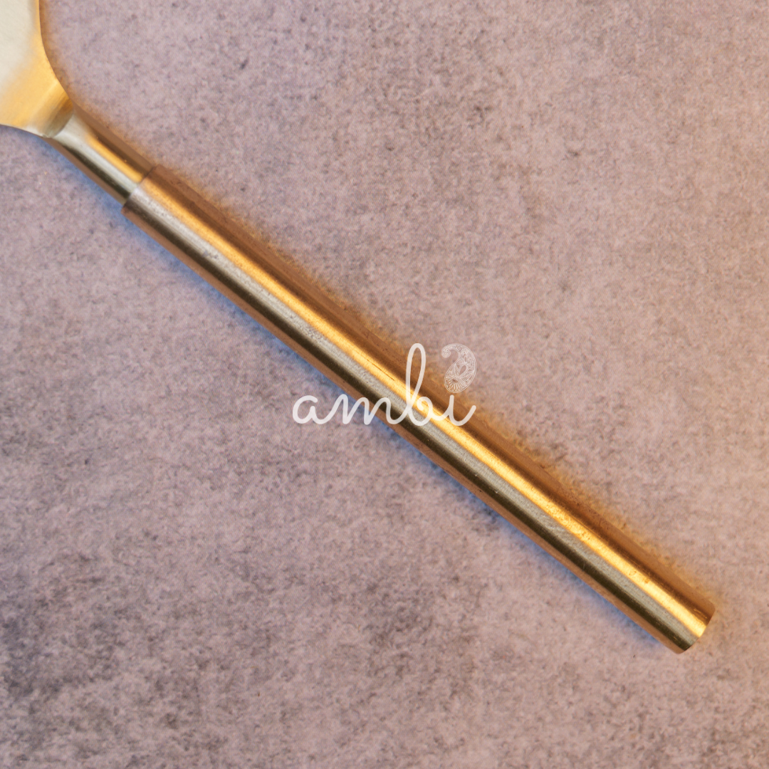 Ambi Classic Pure Brass Bar Long Handle Stirring Spoon