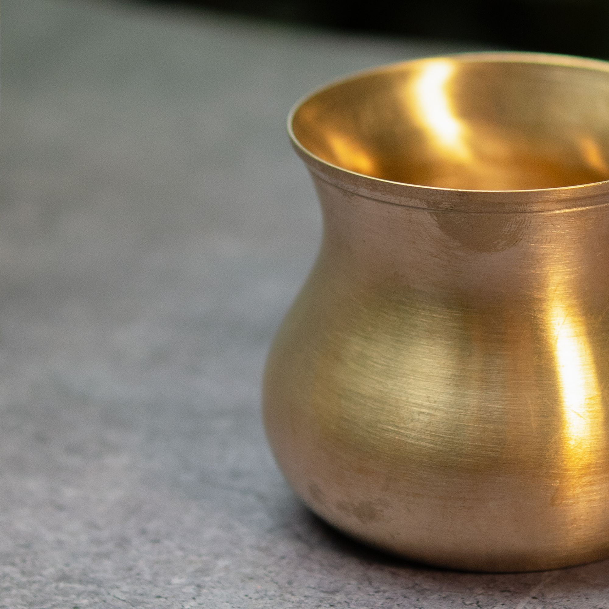 100% Pure and Elegant Brass Lota Medium - 250 ML Capacity - Puja / Suryanamaskar